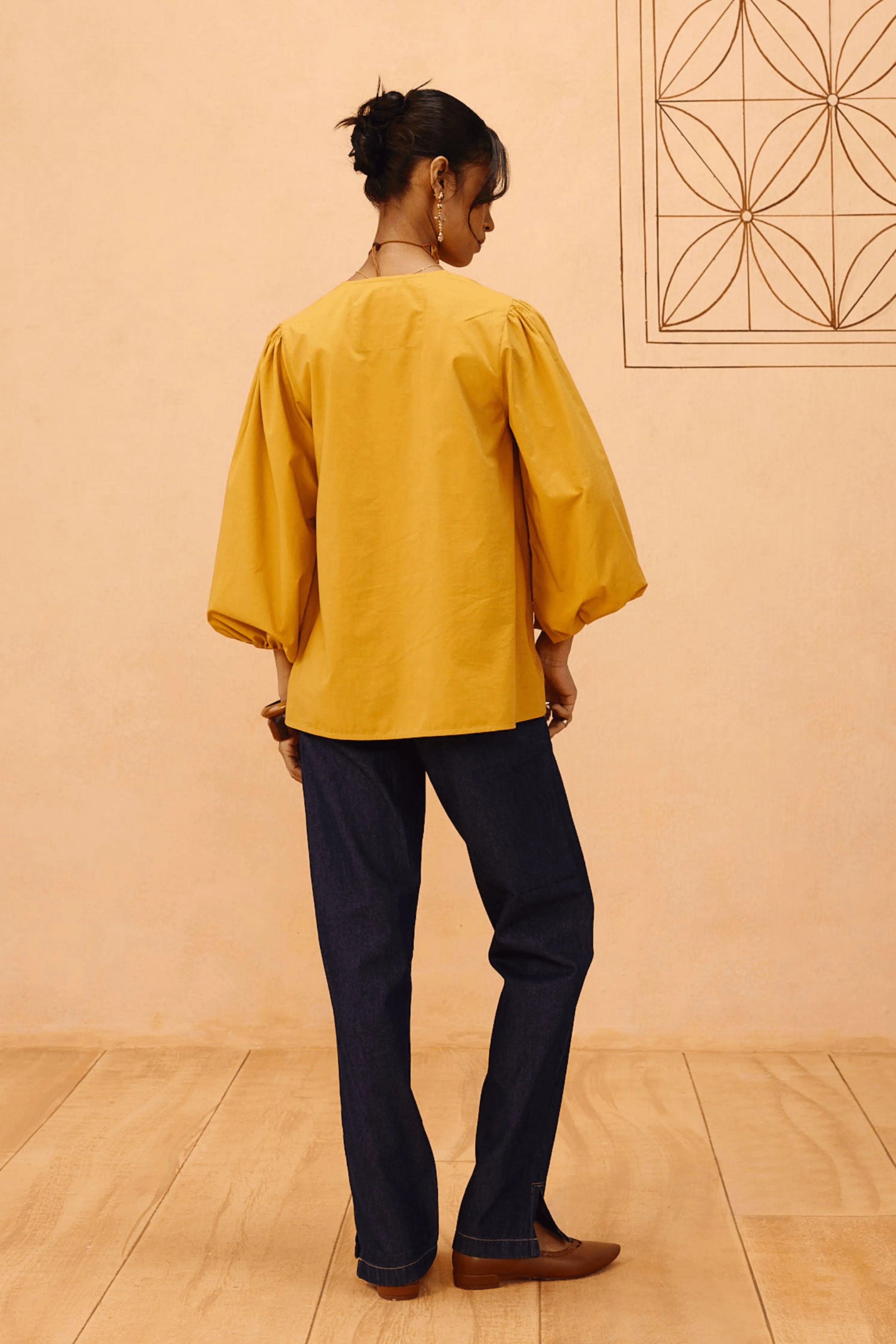 Golden Roots Organic Cotton Top