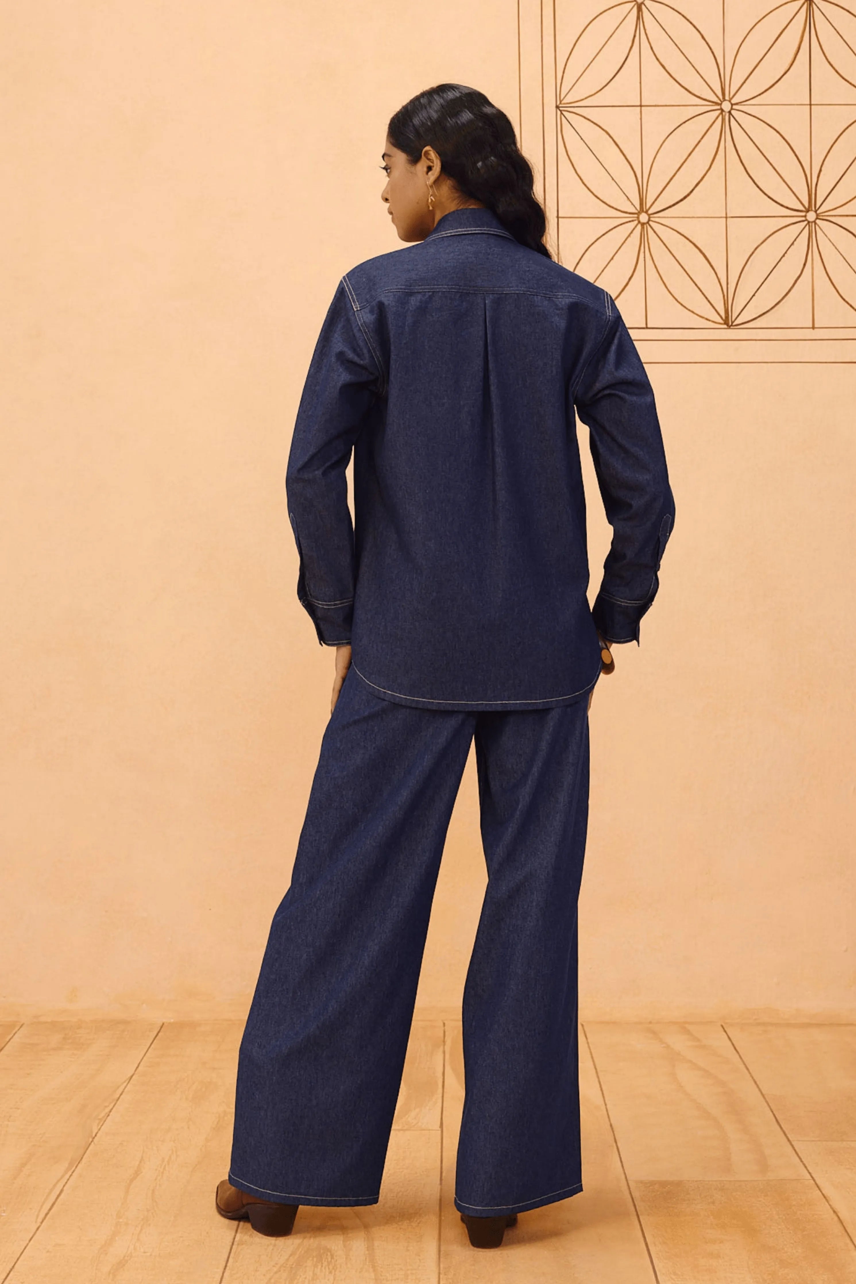 Slow Roots Sustainable Denim Shirt