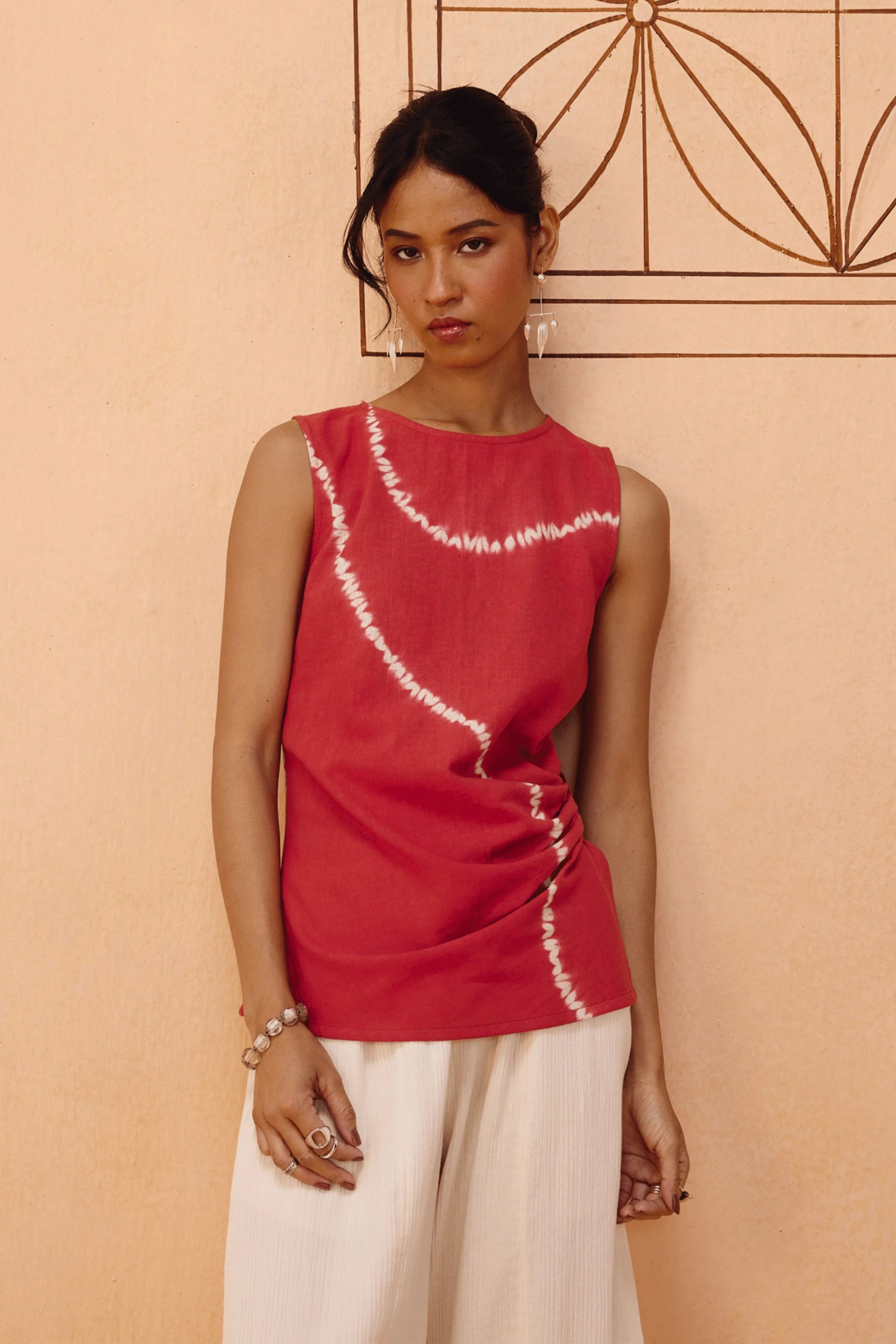 Terracotta Memories Kala Cotton Top