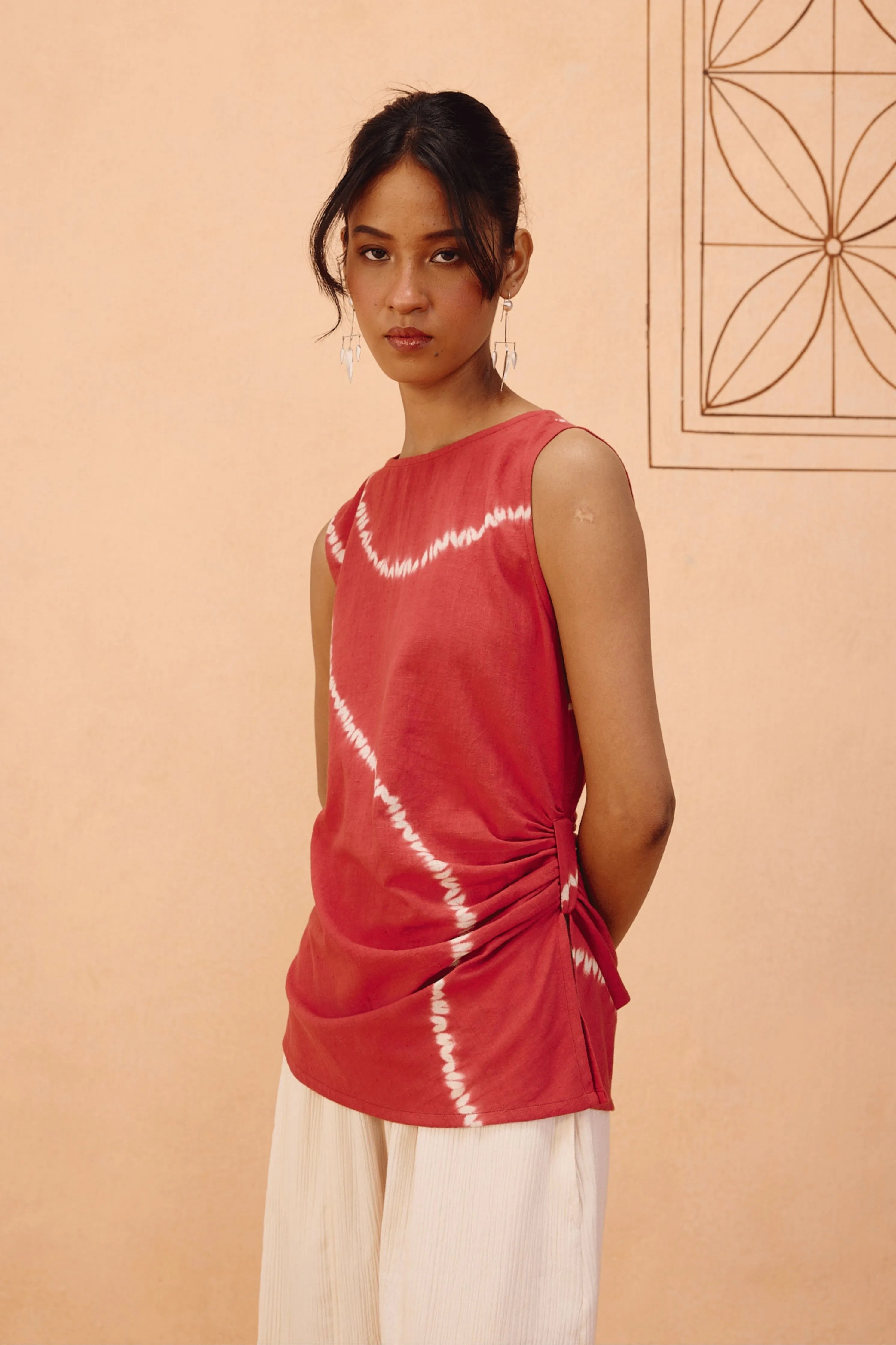 Terracotta Memories Kala Cotton Top