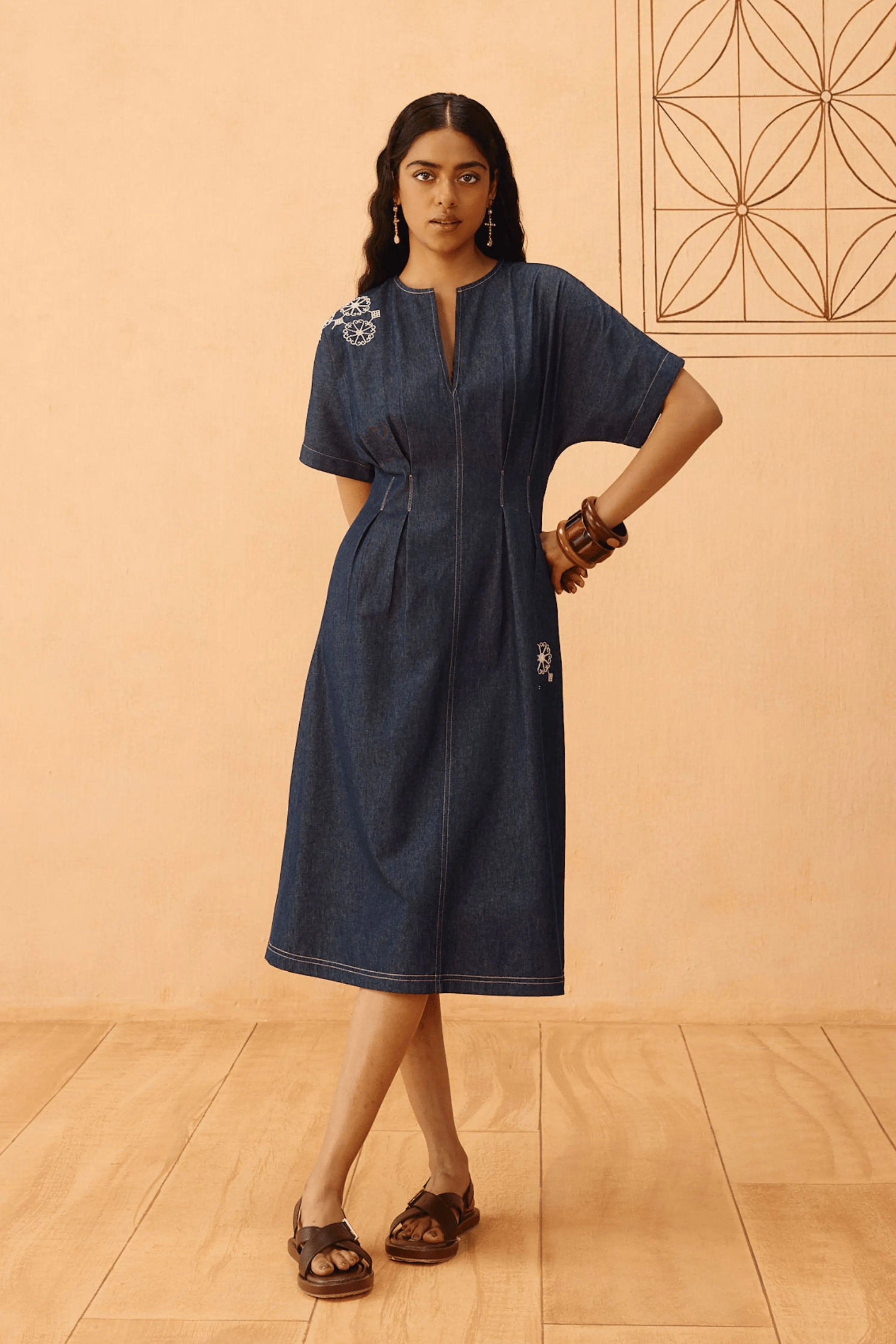 The Harmony Sustainable Denim Dress