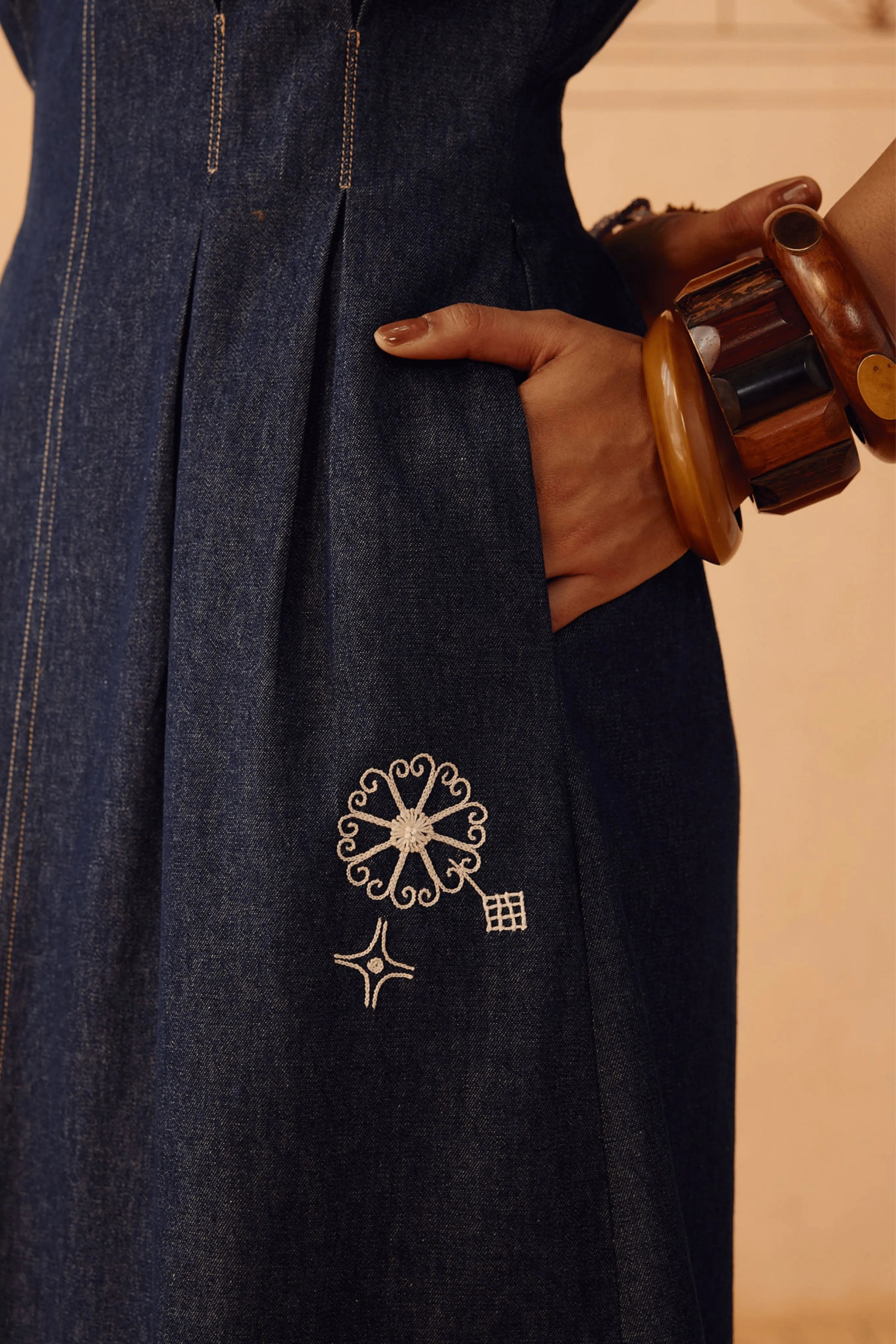 The Harmony Sustainable Denim Dress