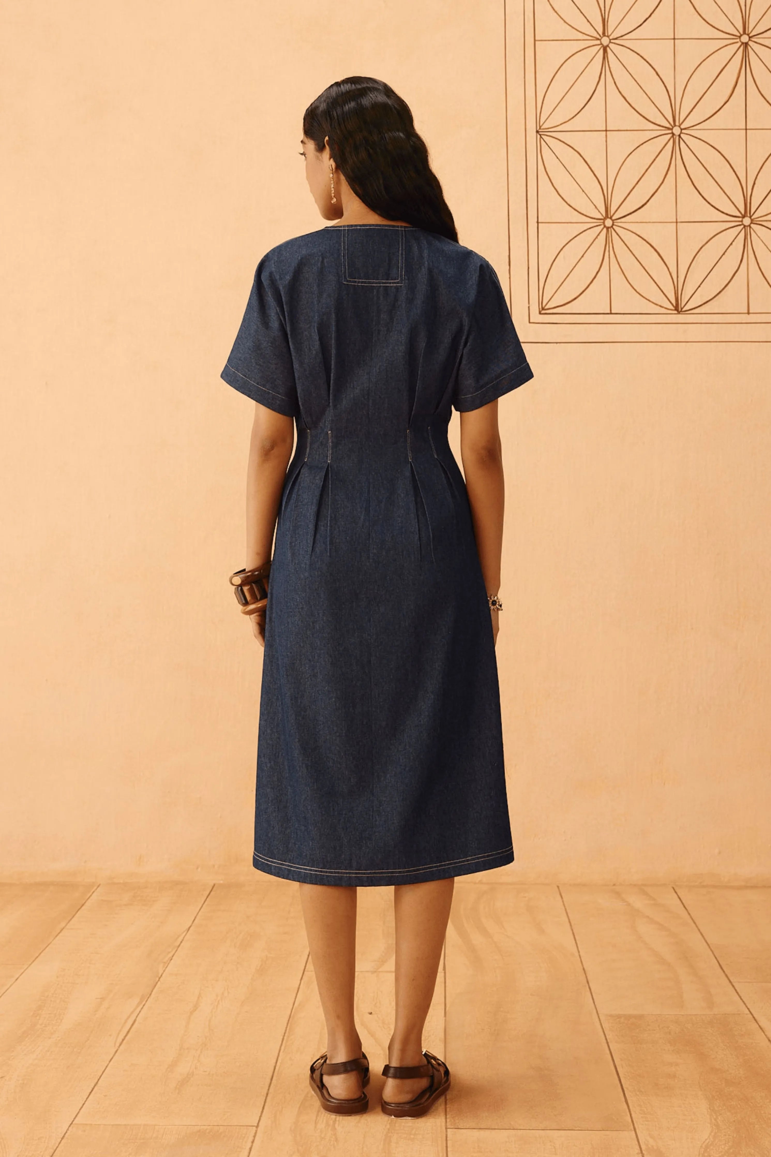 The Harmony Sustainable Denim Dress