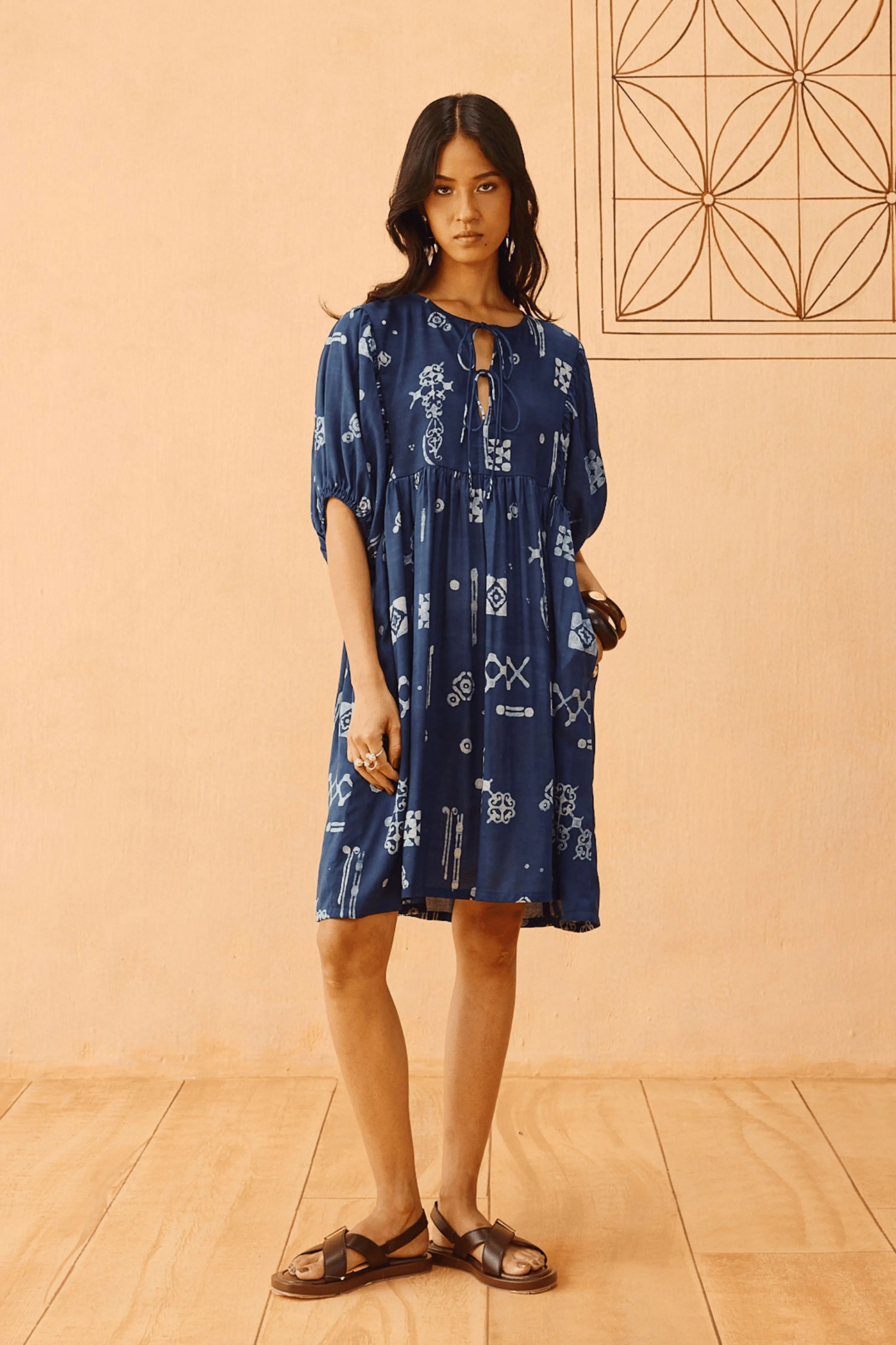 Indigo Wilds Lyocell Dress
