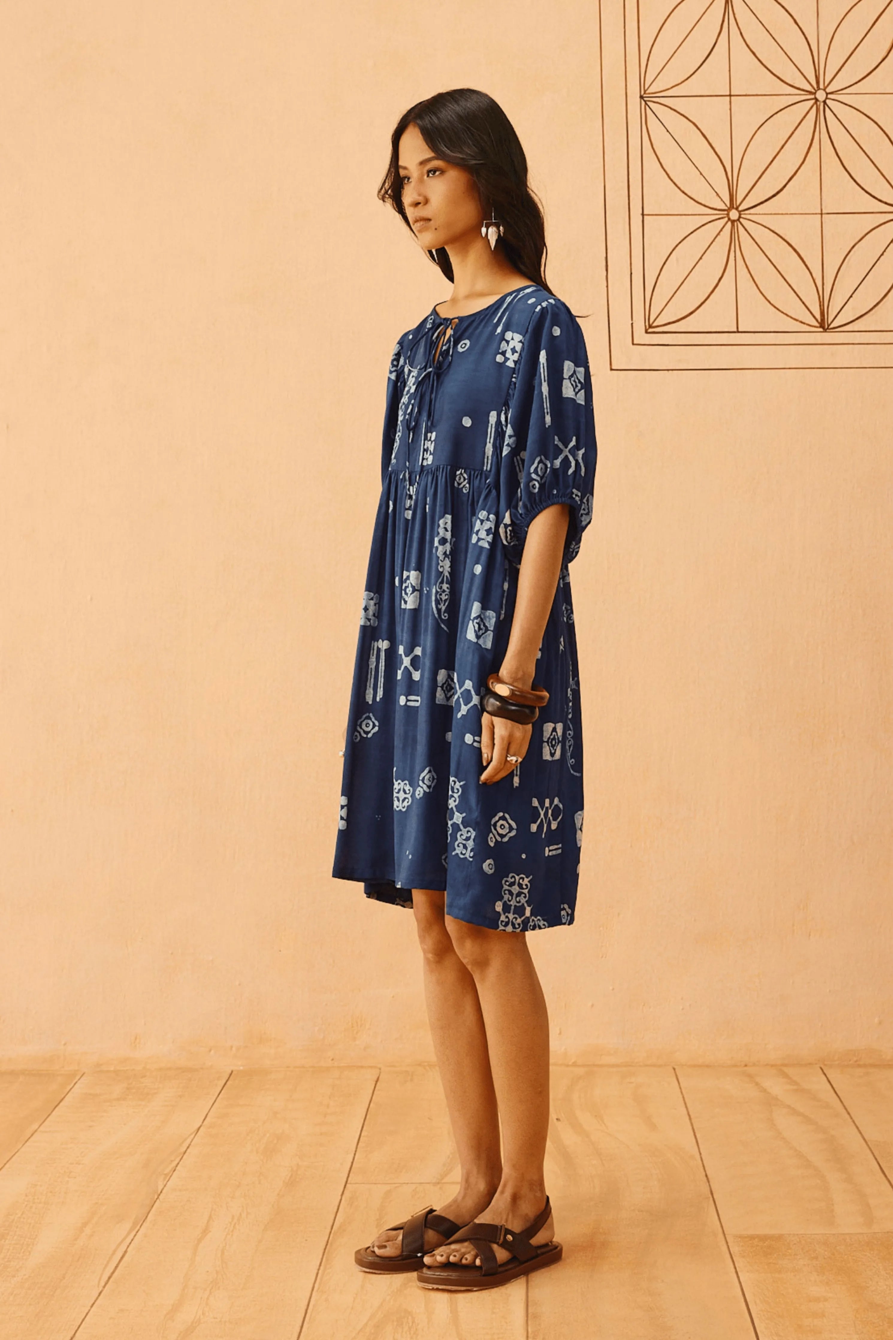 Indigo Wilds Lyocell Dress