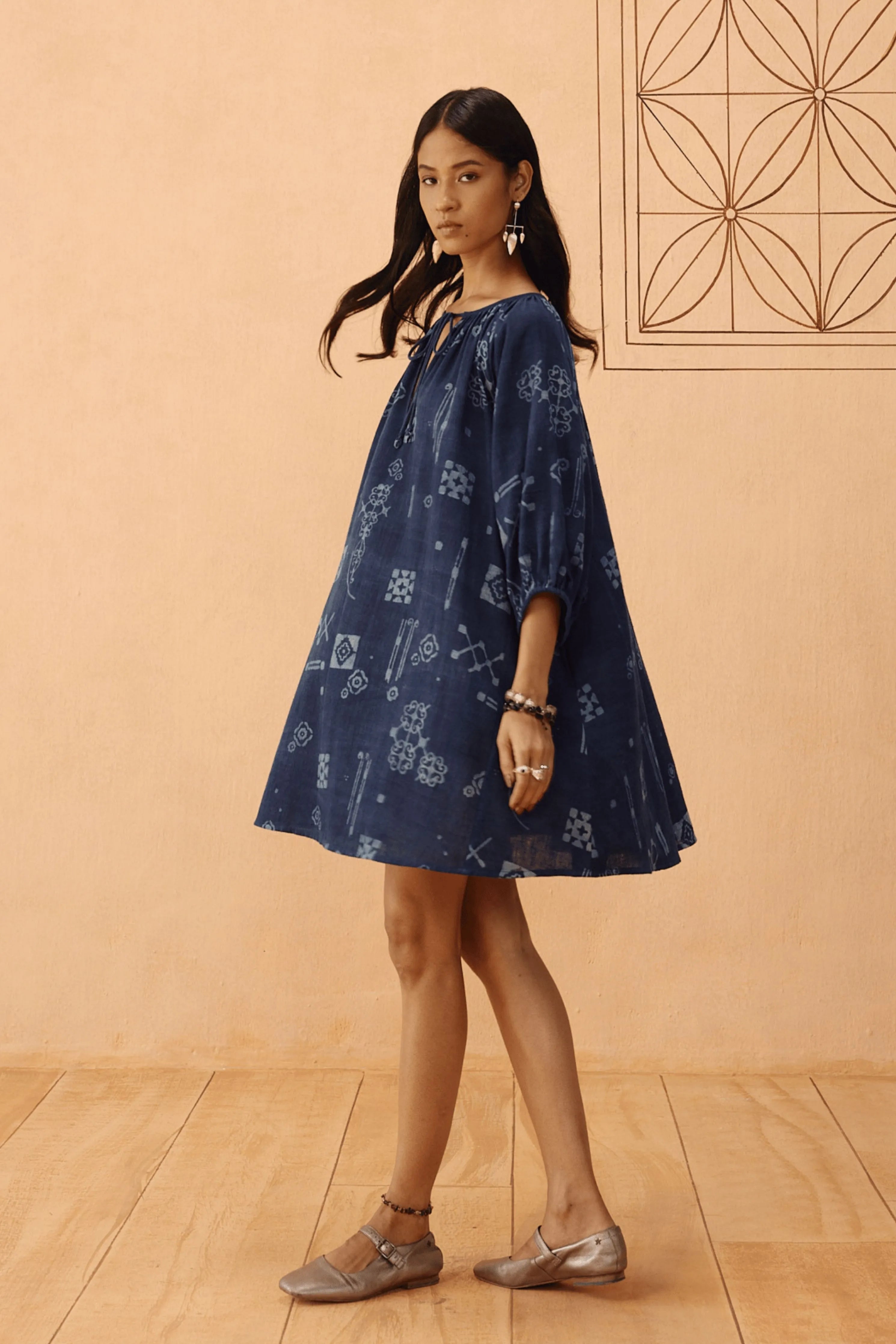The Heirloom Handspun Handwoven Organic Cotton Dress