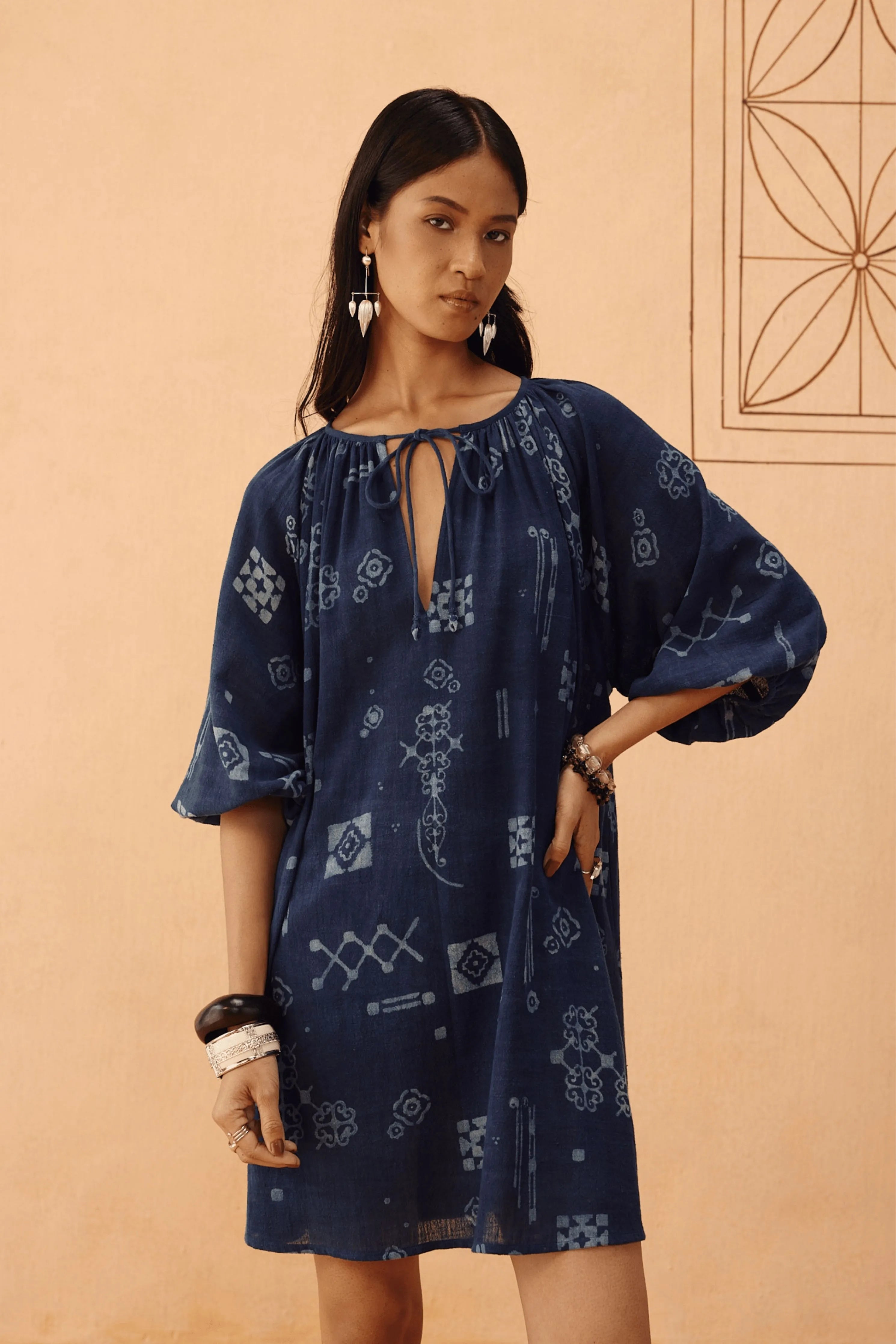 The Heirloom Handspun Handwoven Organic Cotton Dress