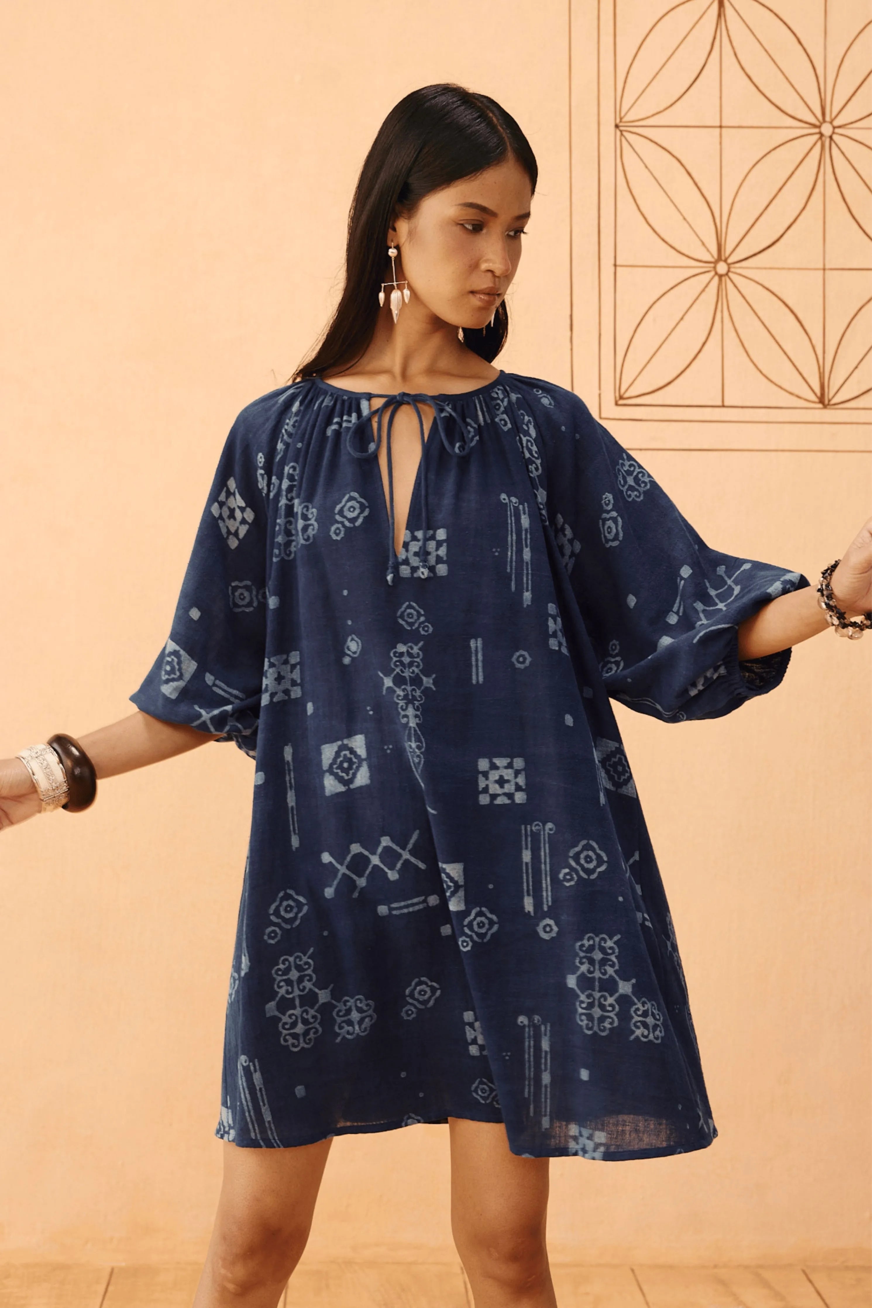 The Heirloom Handspun Handwoven Organic Cotton Dress