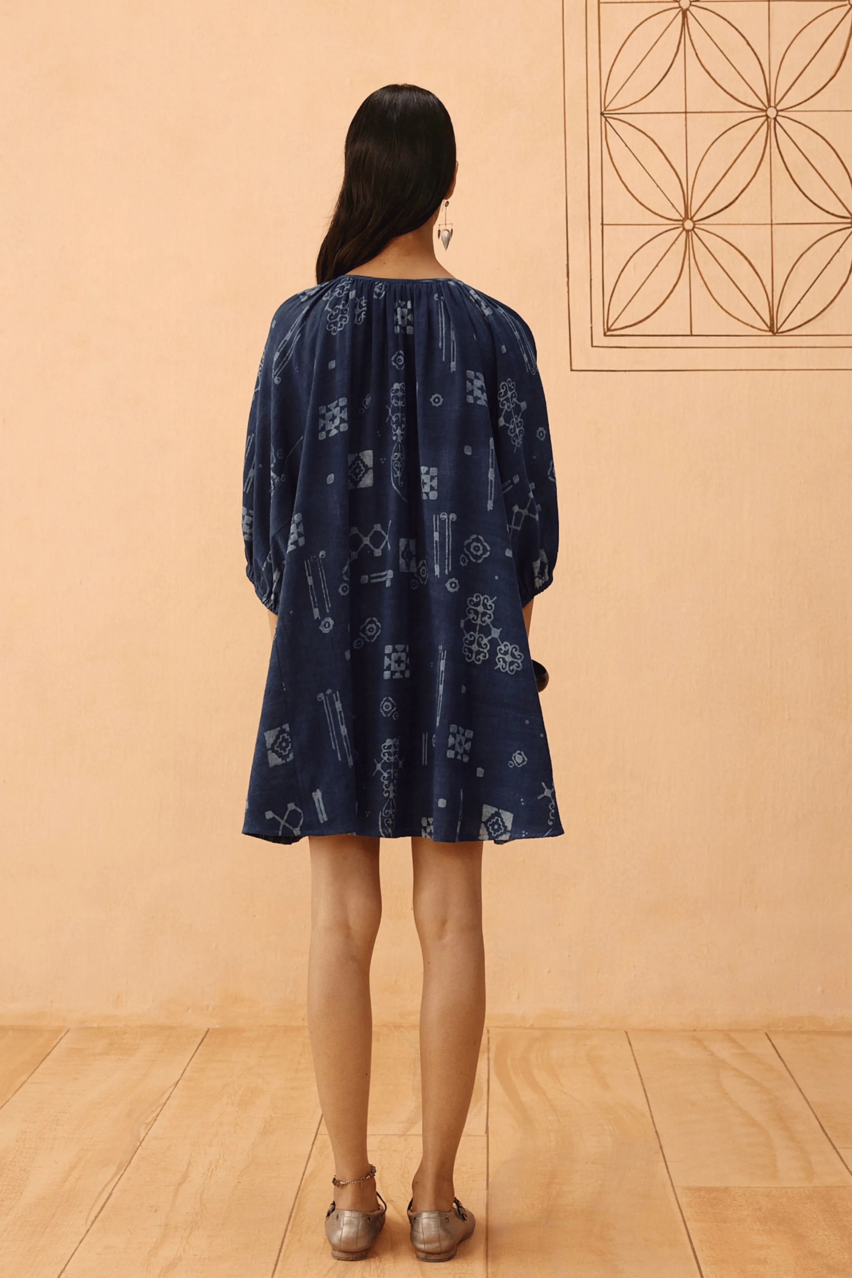 The Heirloom Handspun Handwoven Organic Cotton Dress