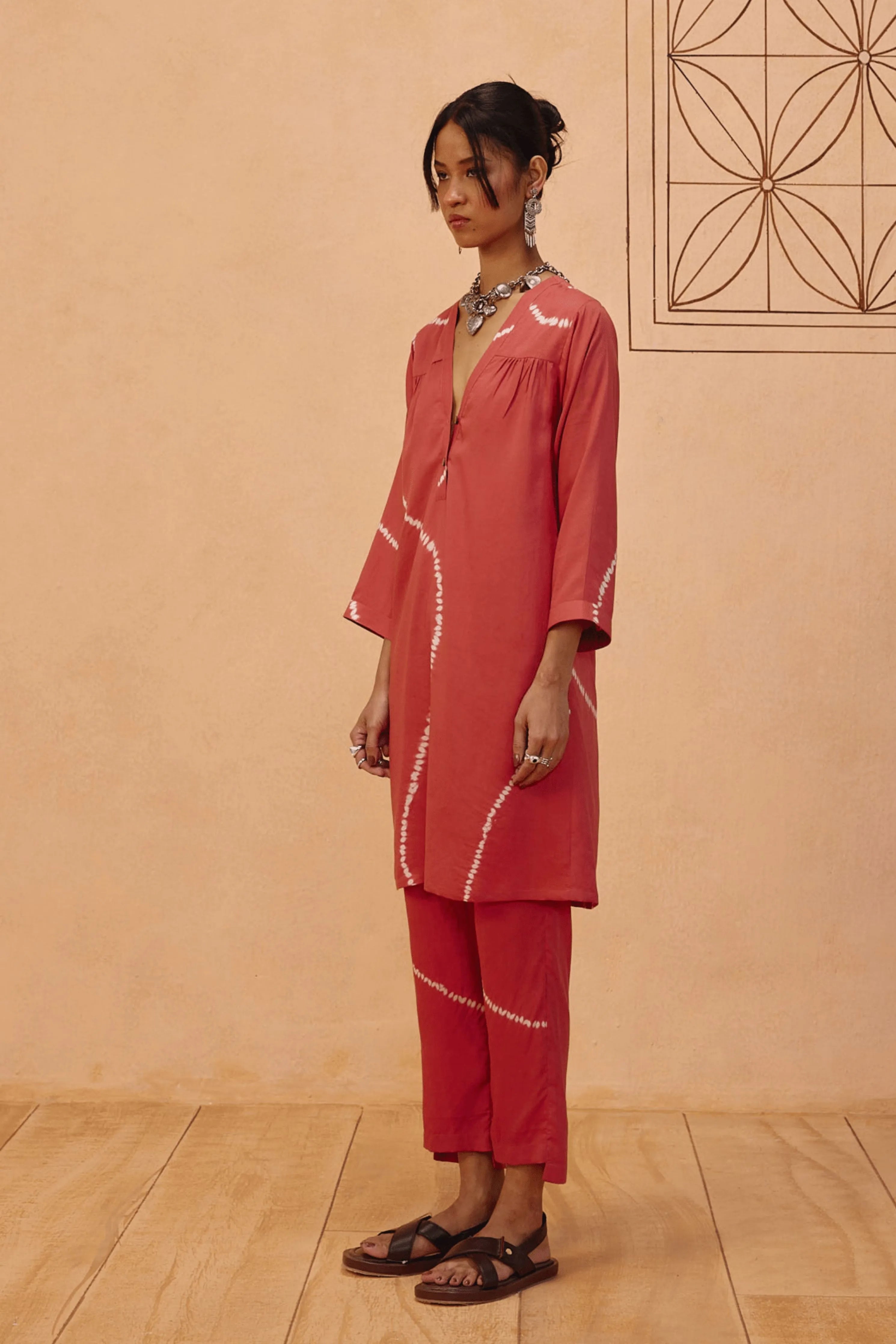 Rosy Earth Lyocell Kurta
