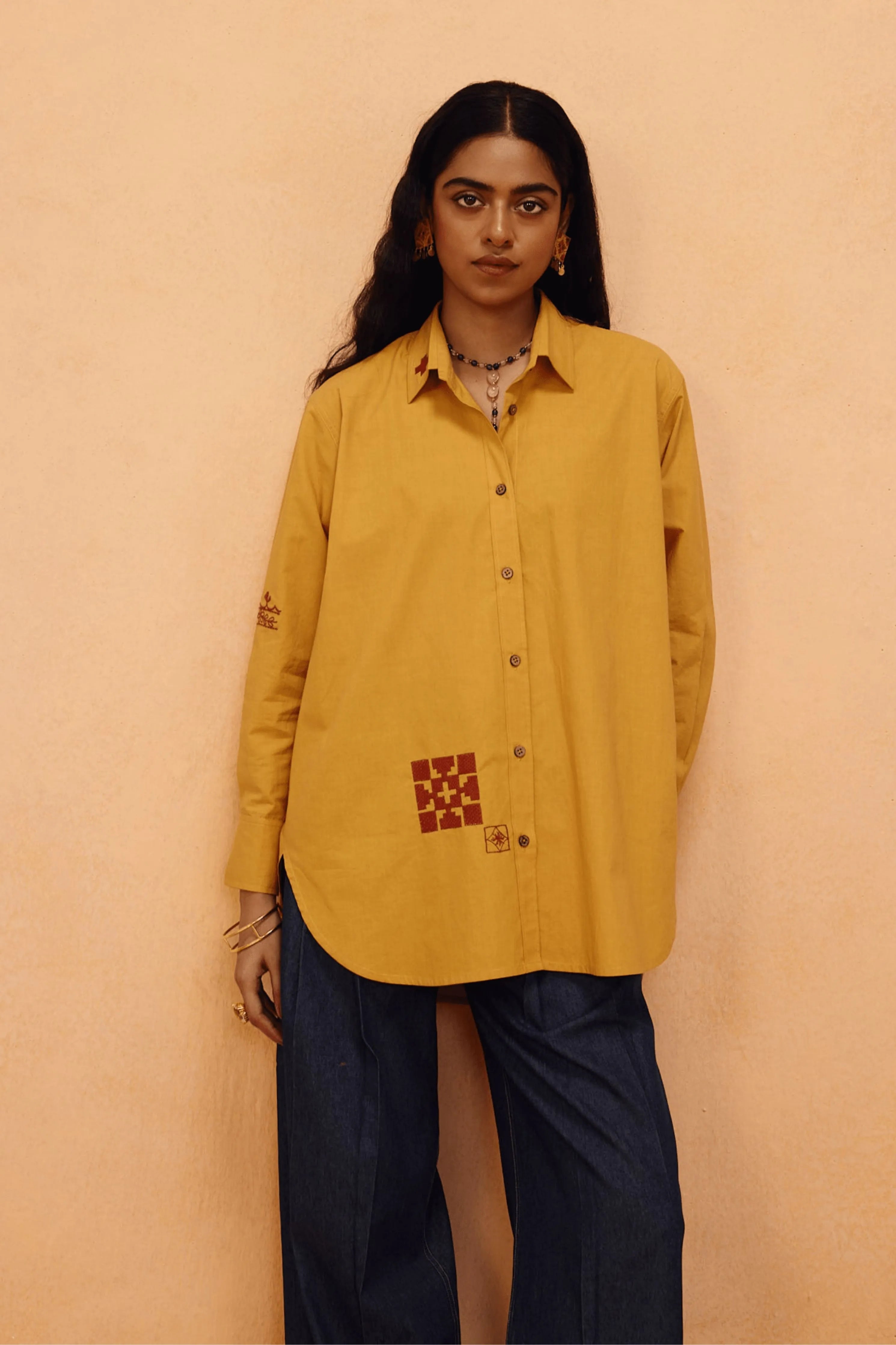 Golden Patterns Organic Cotton Shirt