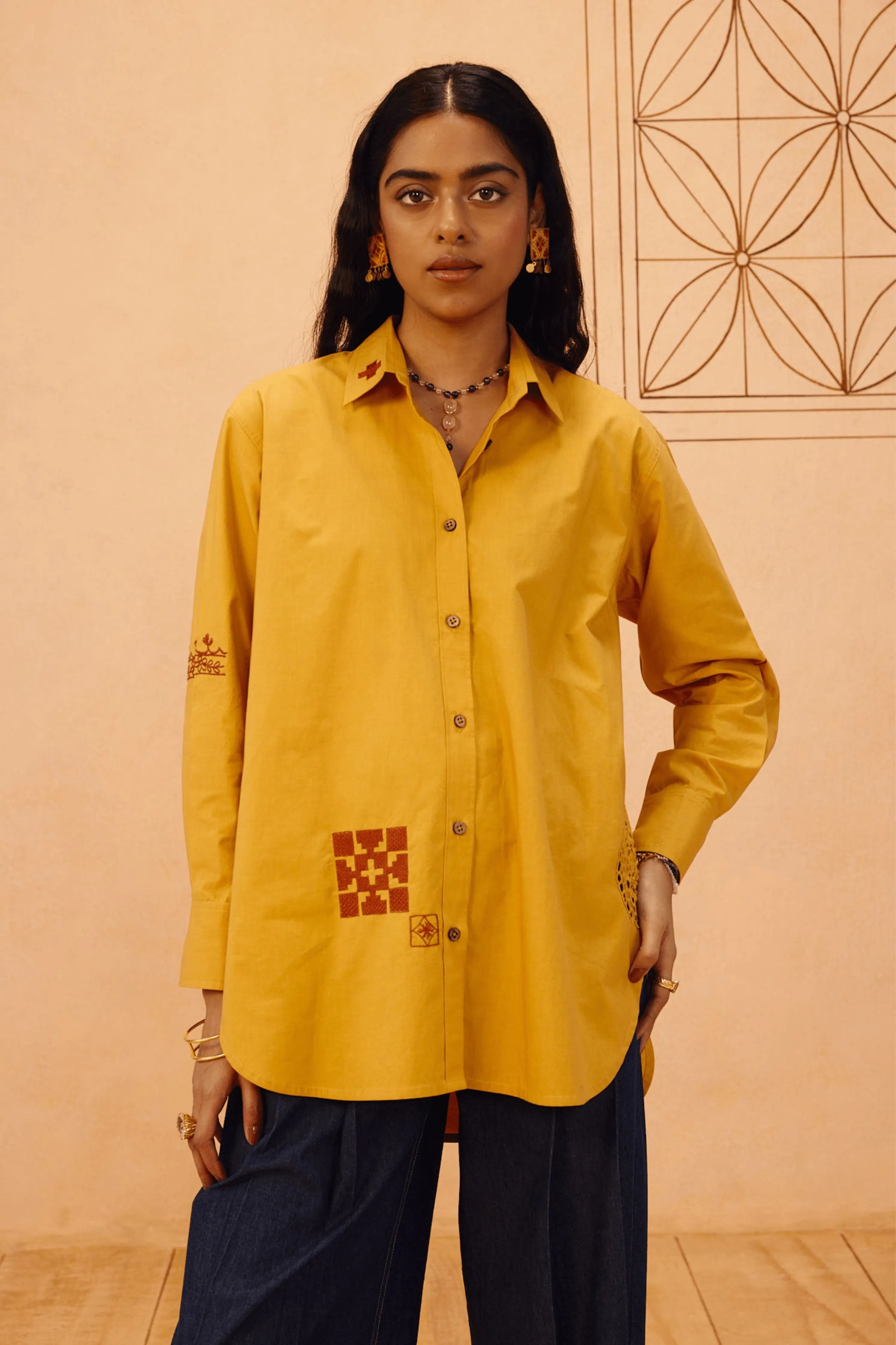Golden Patterns Organic Cotton Shirt