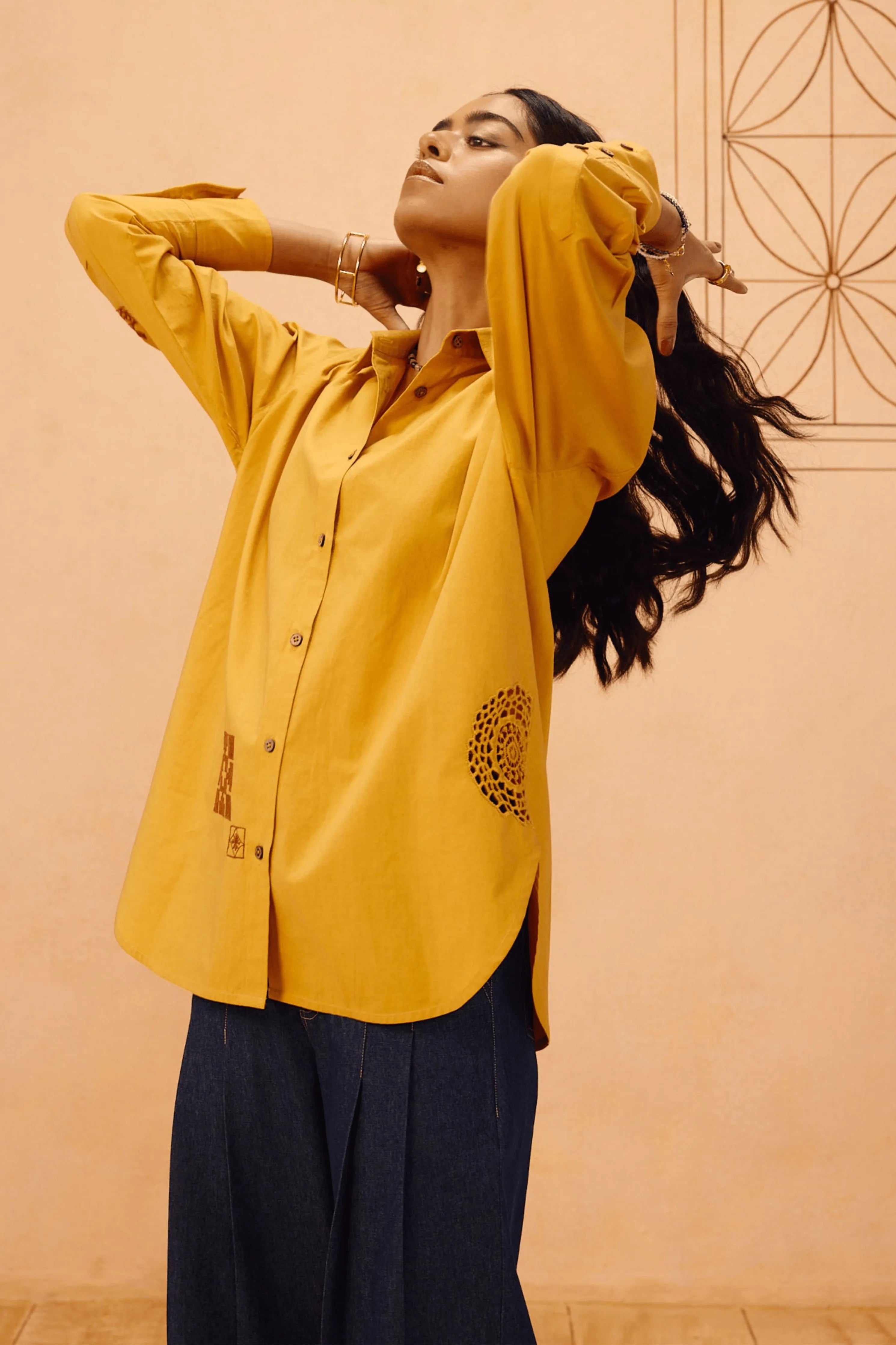 Golden Patterns Organic Cotton Shirt