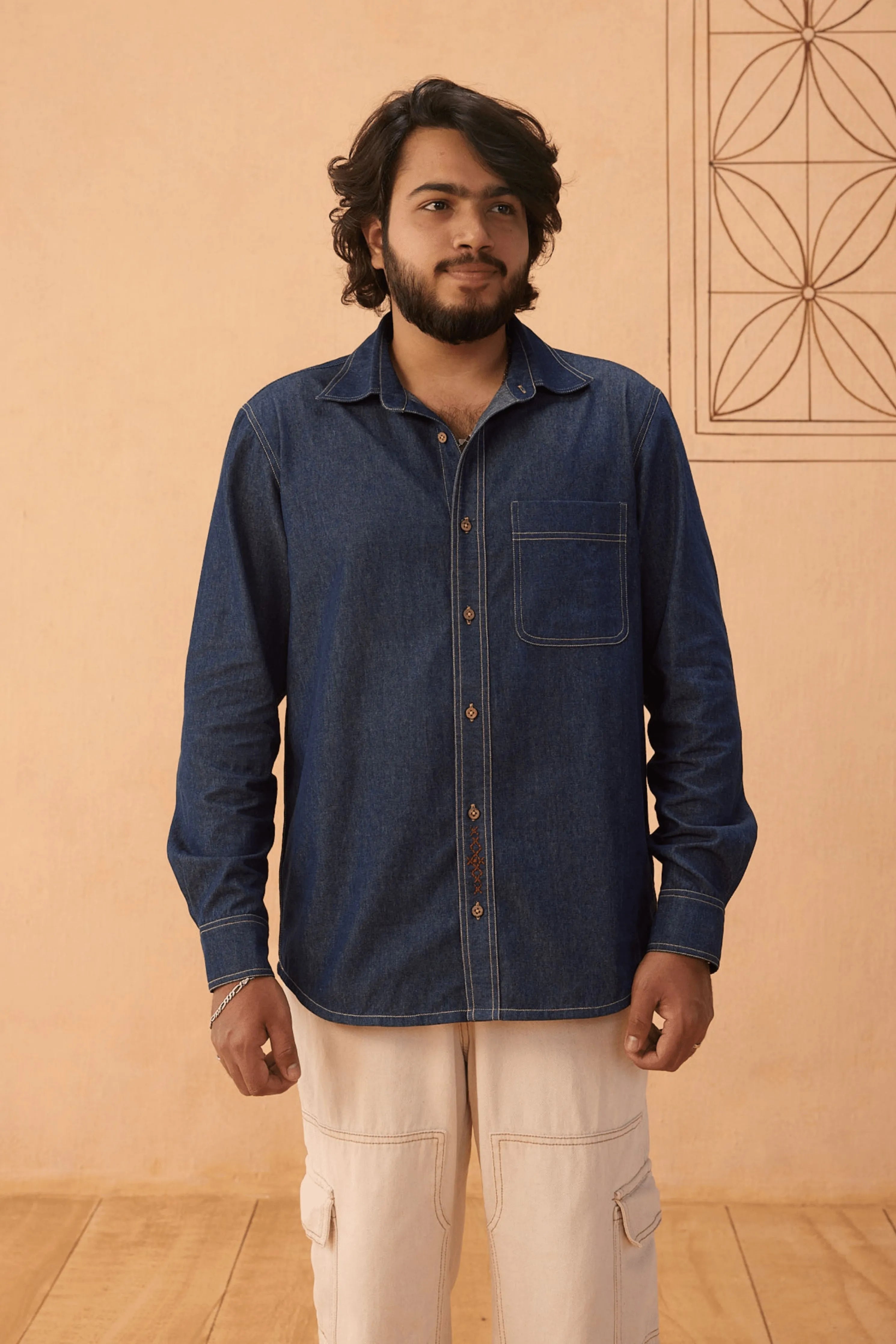 Heirloom Sustainable Men's Denim Shirt