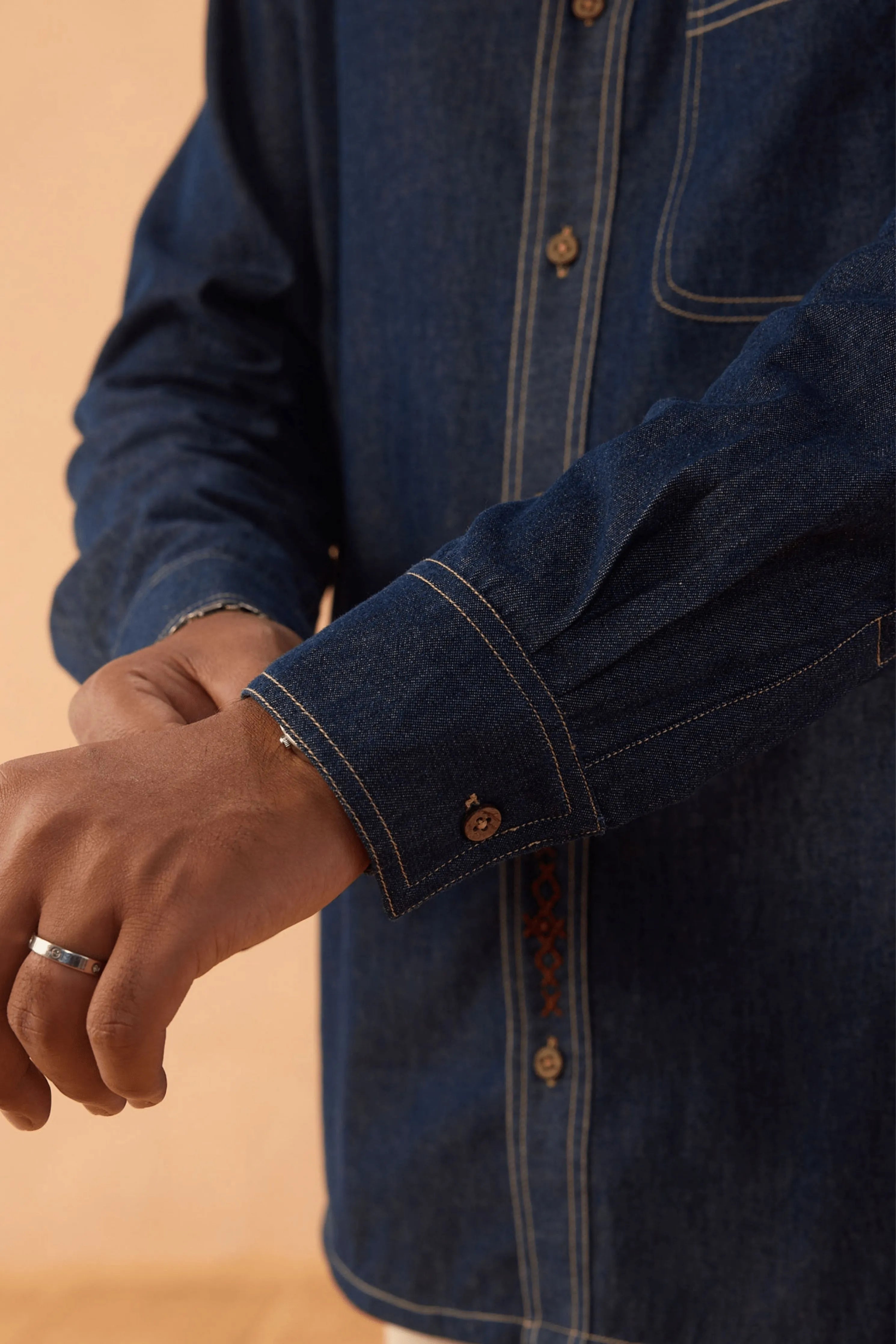 Heirloom Sustainable Men's Denim Shirt