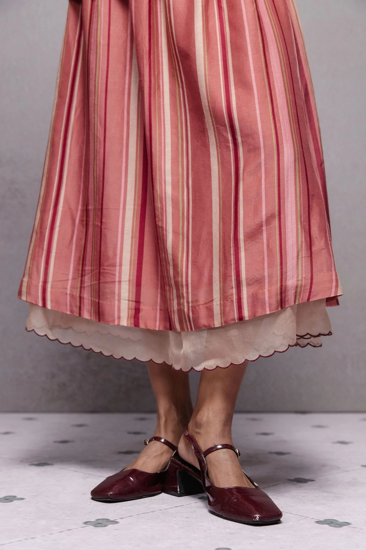 Yasmin Skirt Set Beige