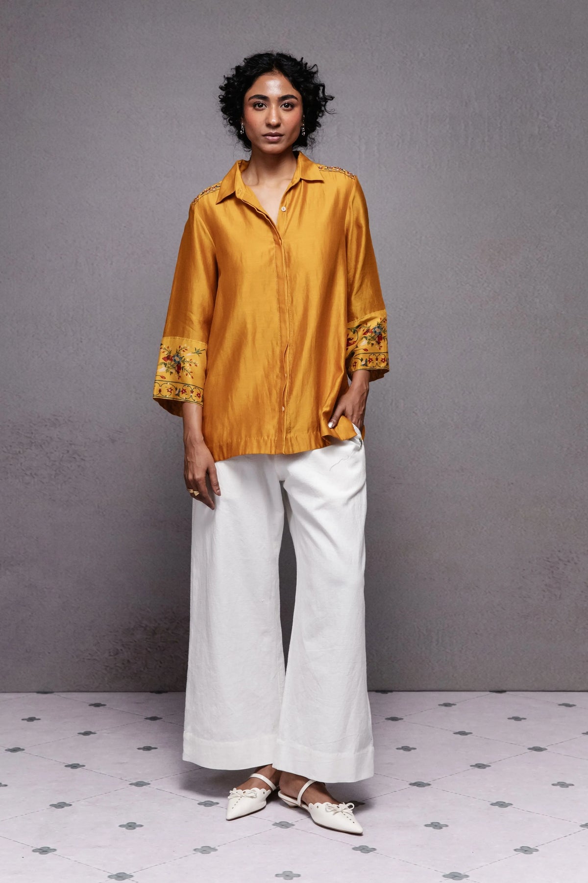 Raha Shirt Mustard