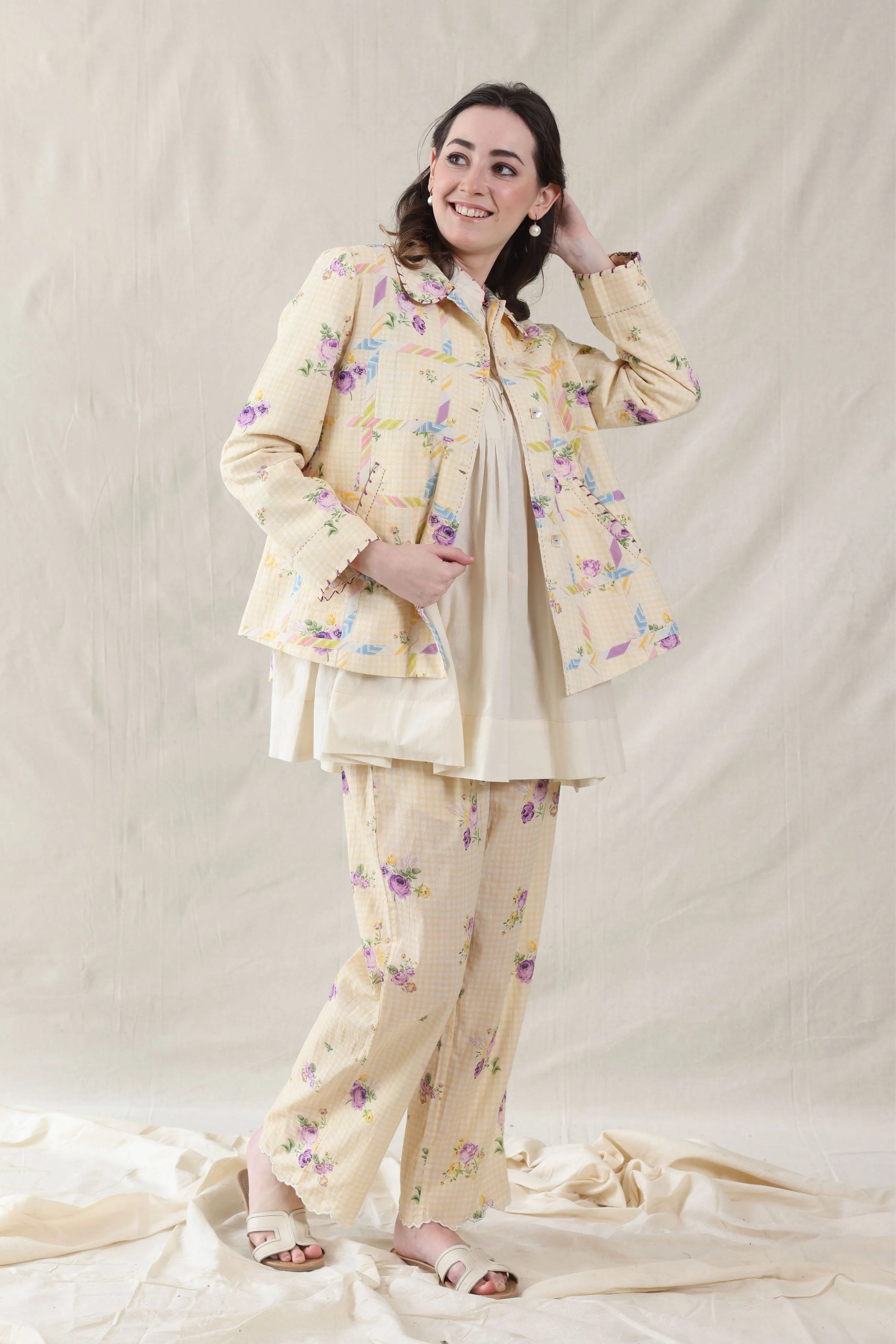 Hand Woven Cotton Silk Jacket
