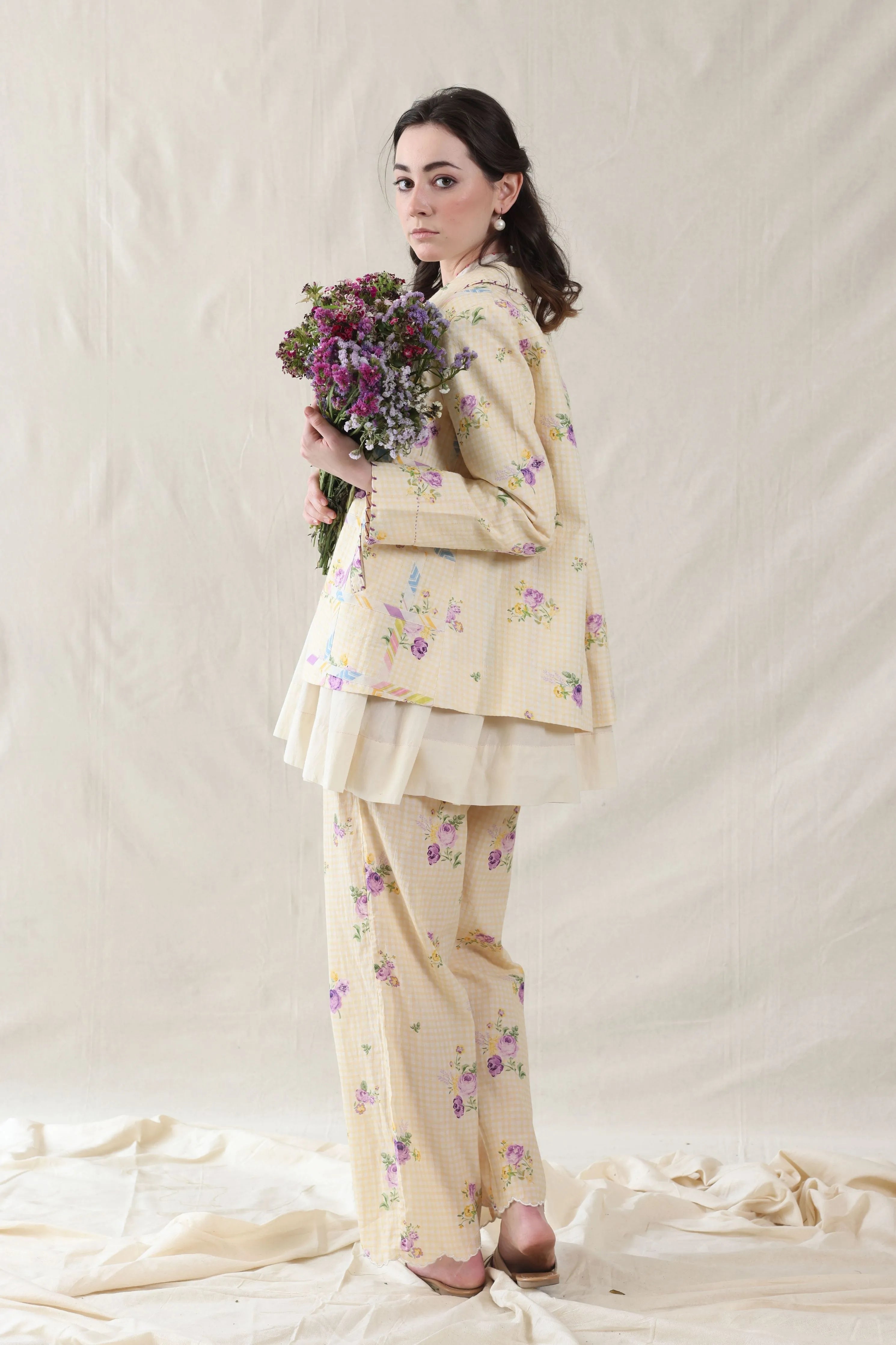 Hand Woven Cotton Silk Jacket