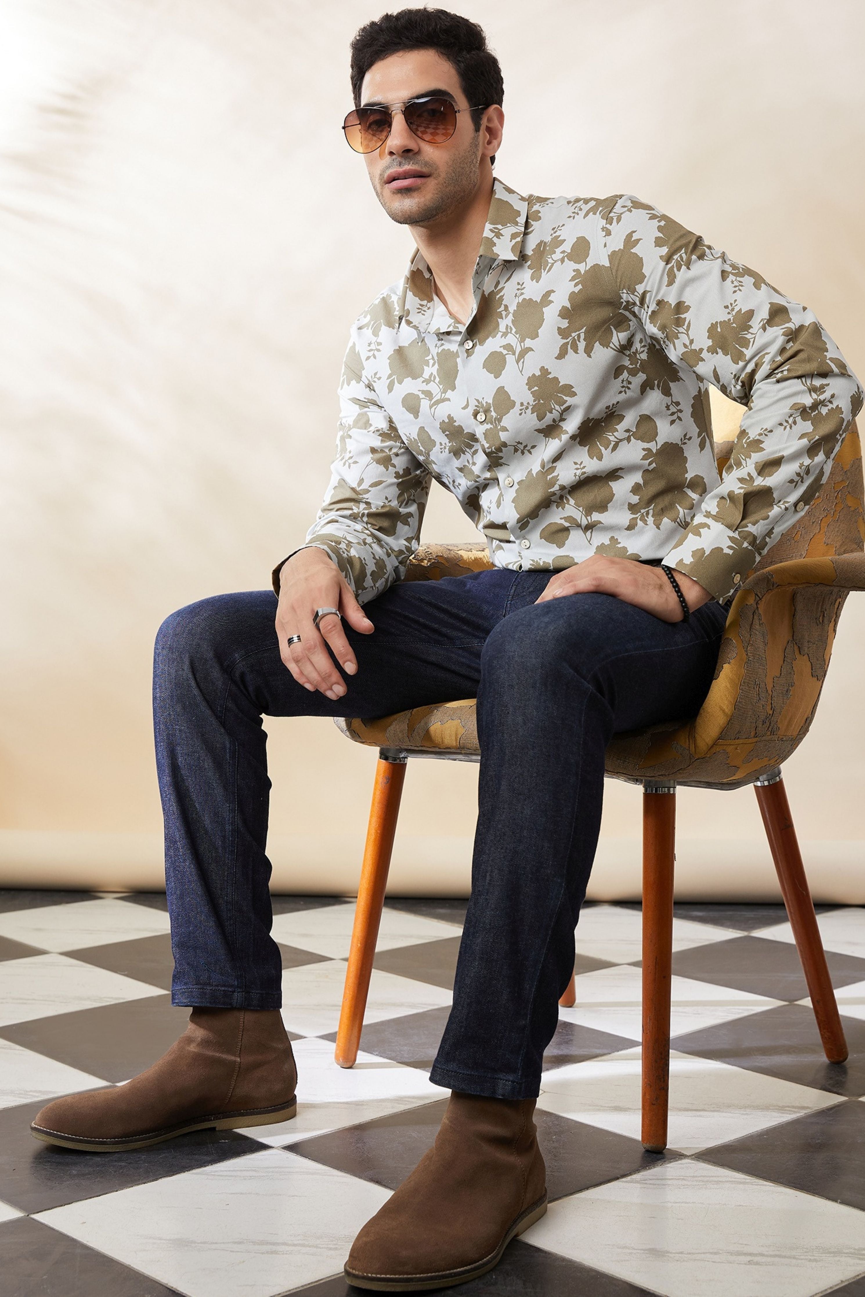 Floral Print Shirt