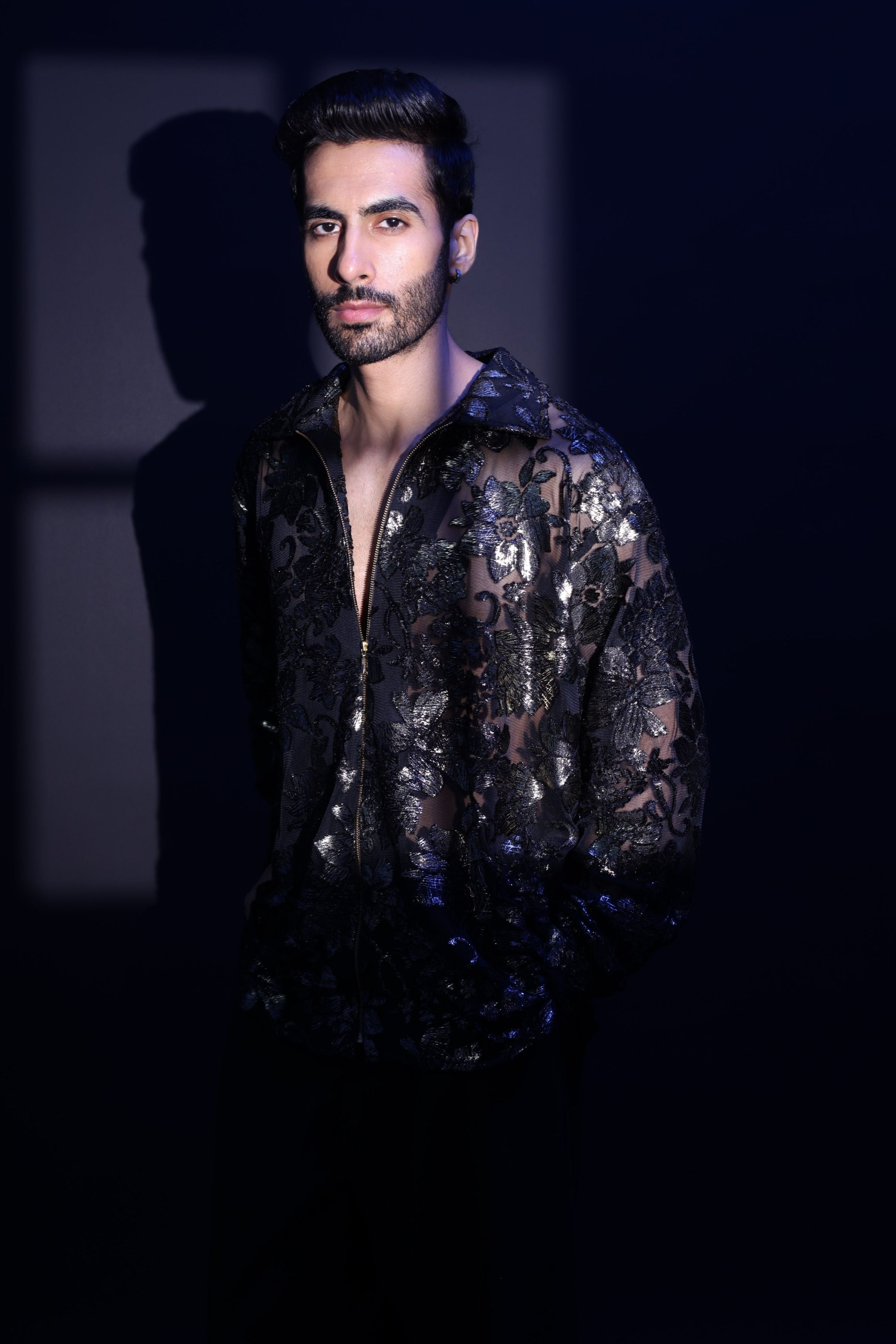 Black Velvet Shirt