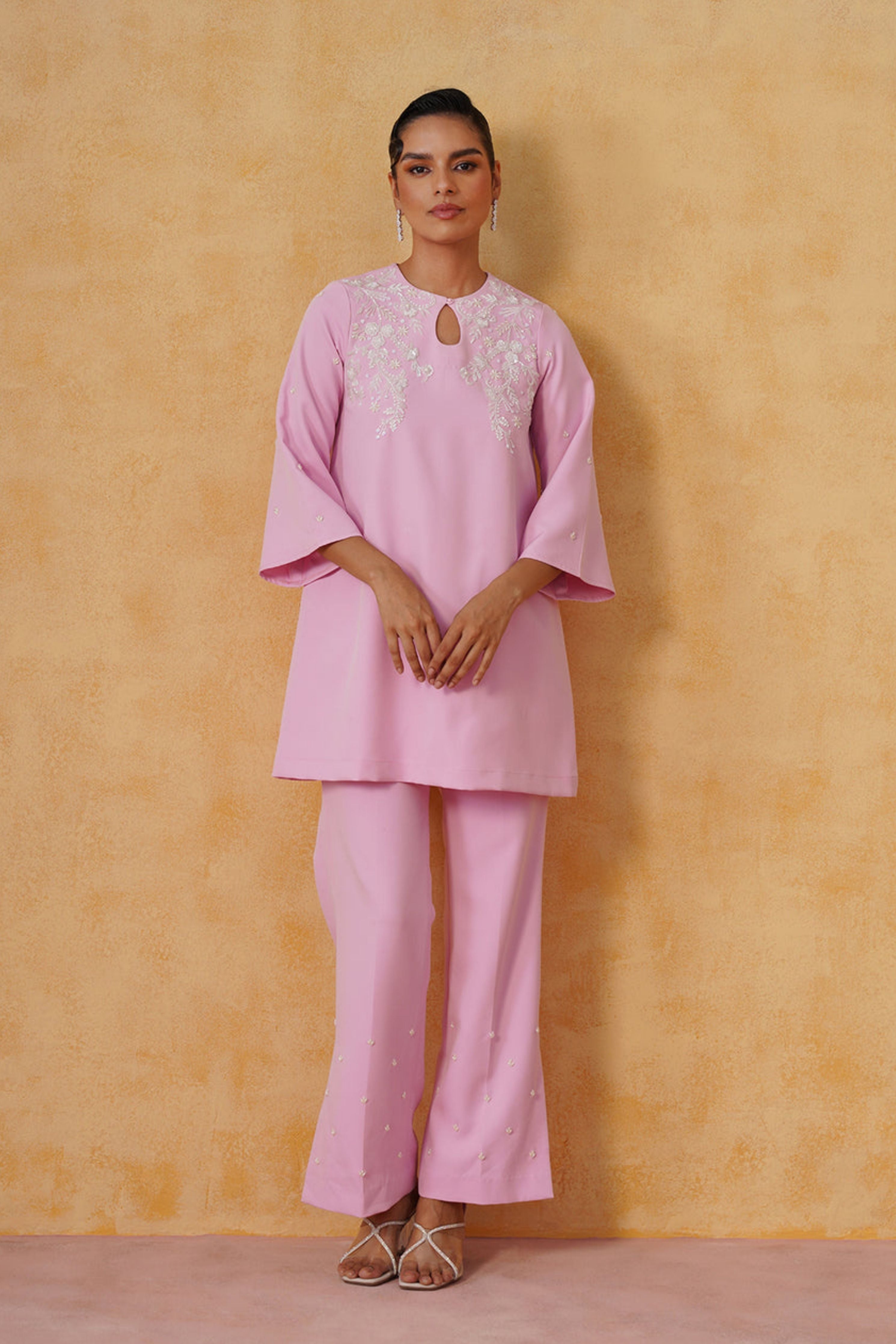 Ziya Baby Pink Co-ord Set