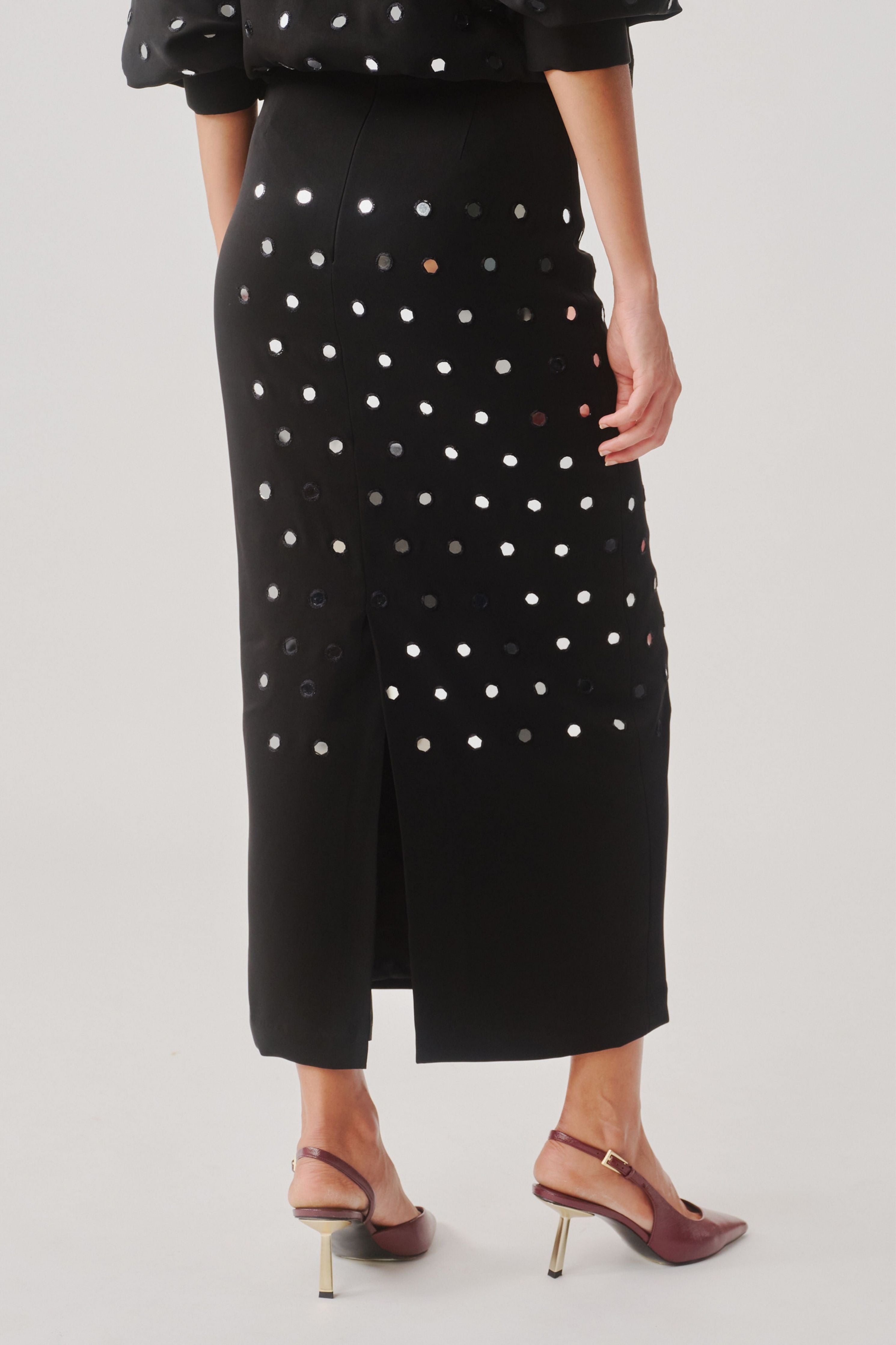 Black Constellation Skirt
