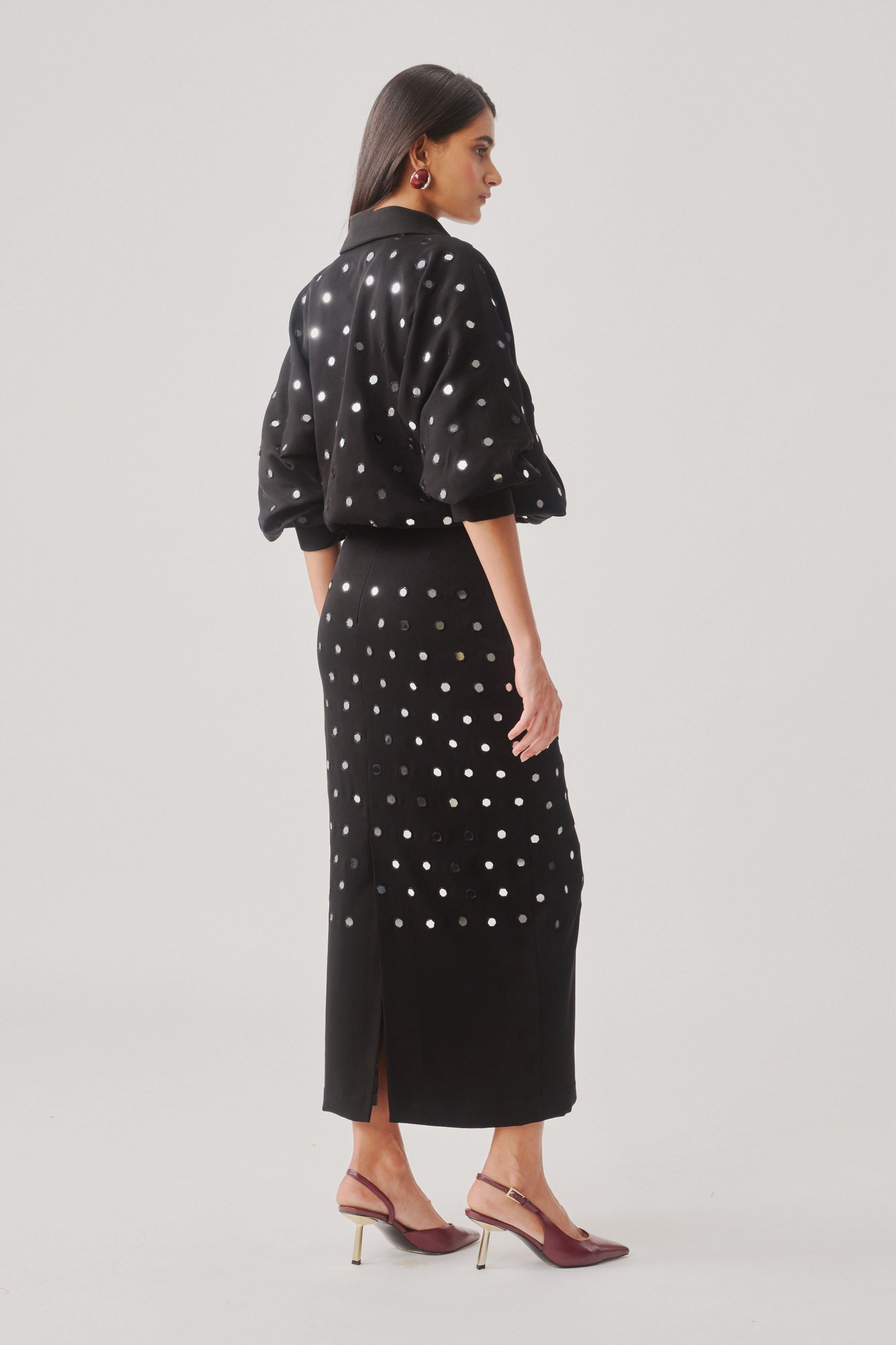 Black Constellation Skirt