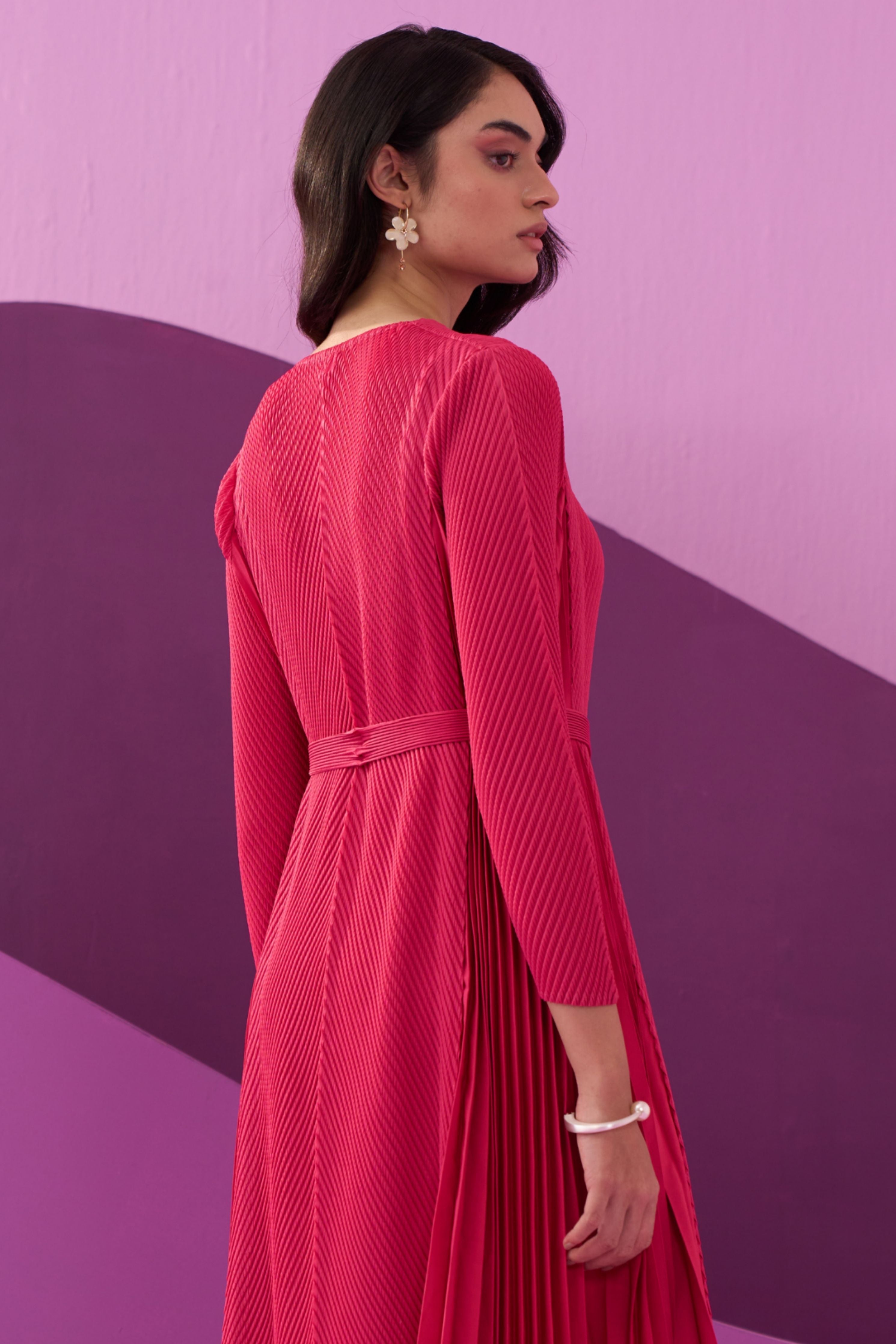 Fuchsia Angny Dress