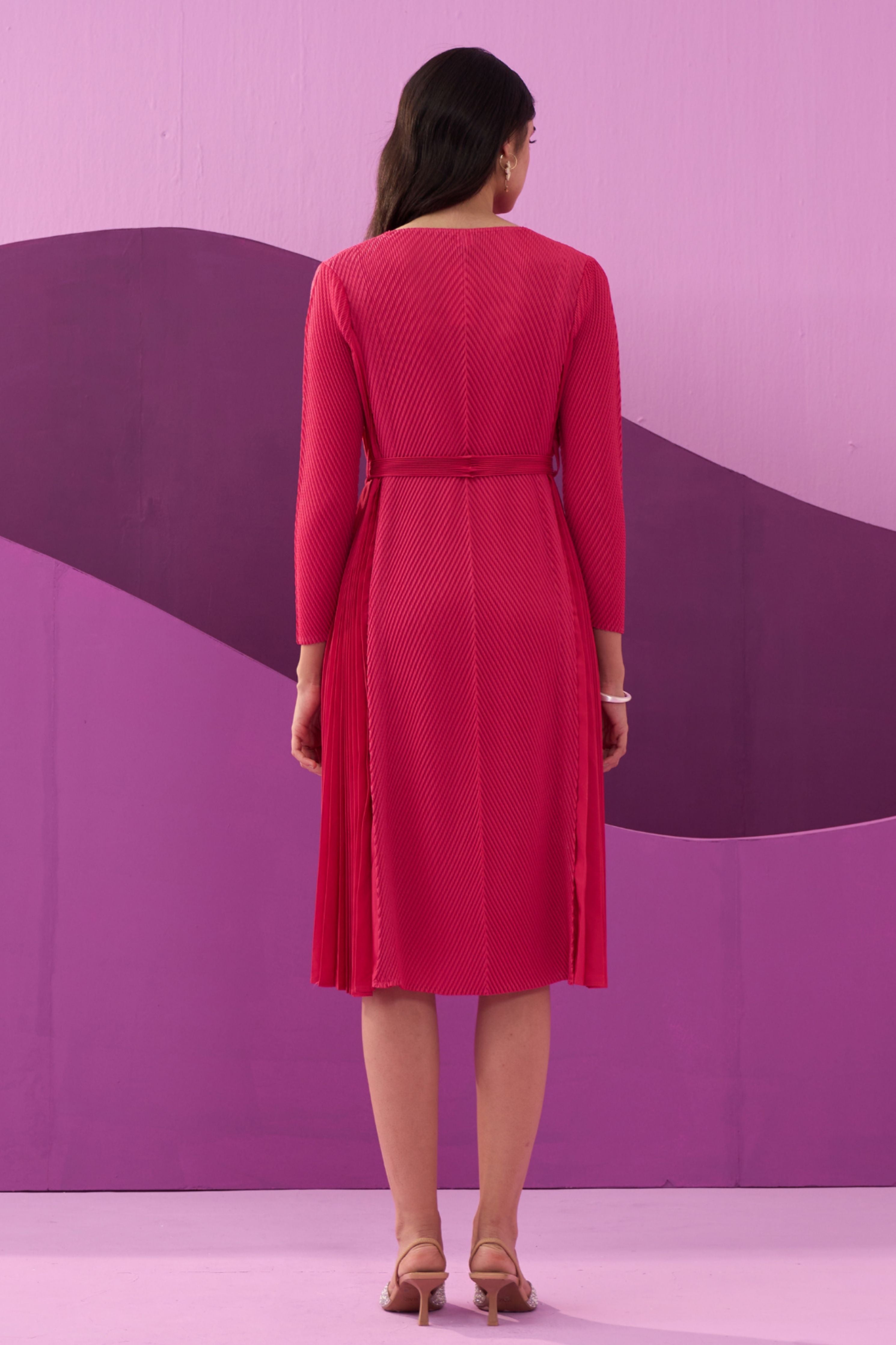 Fuchsia Angny Dress