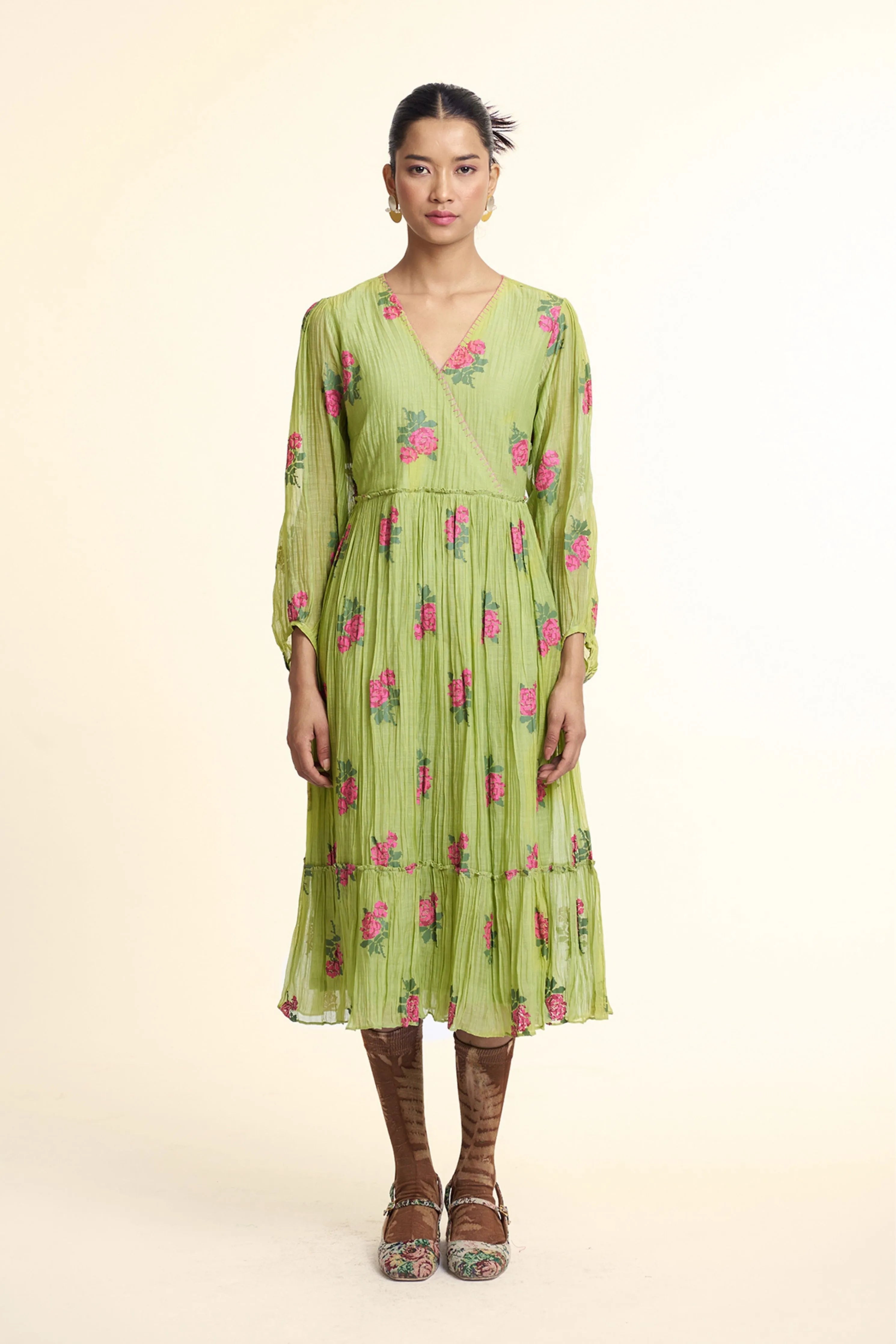 Bliss Green Dress