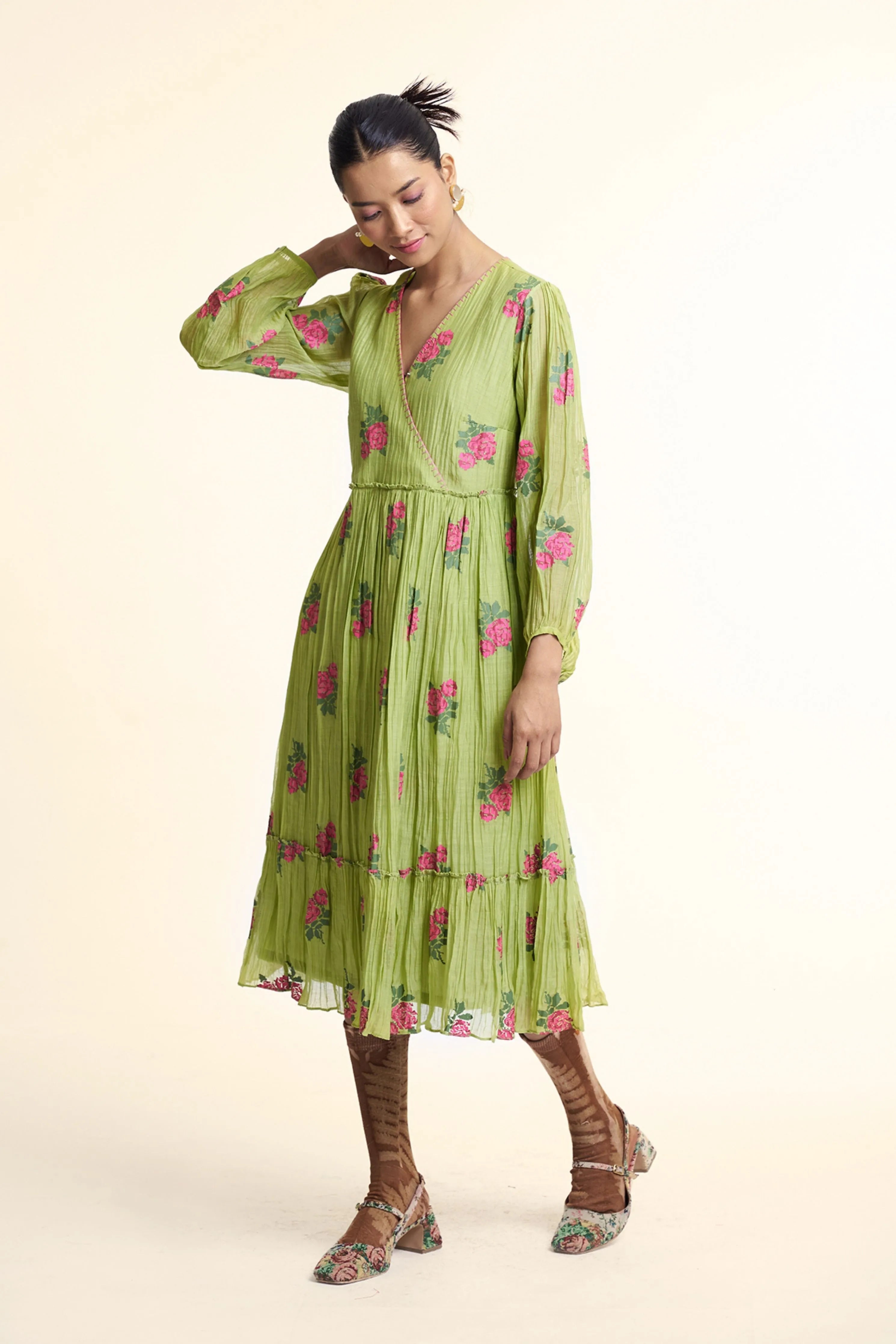 Bliss Green Dress