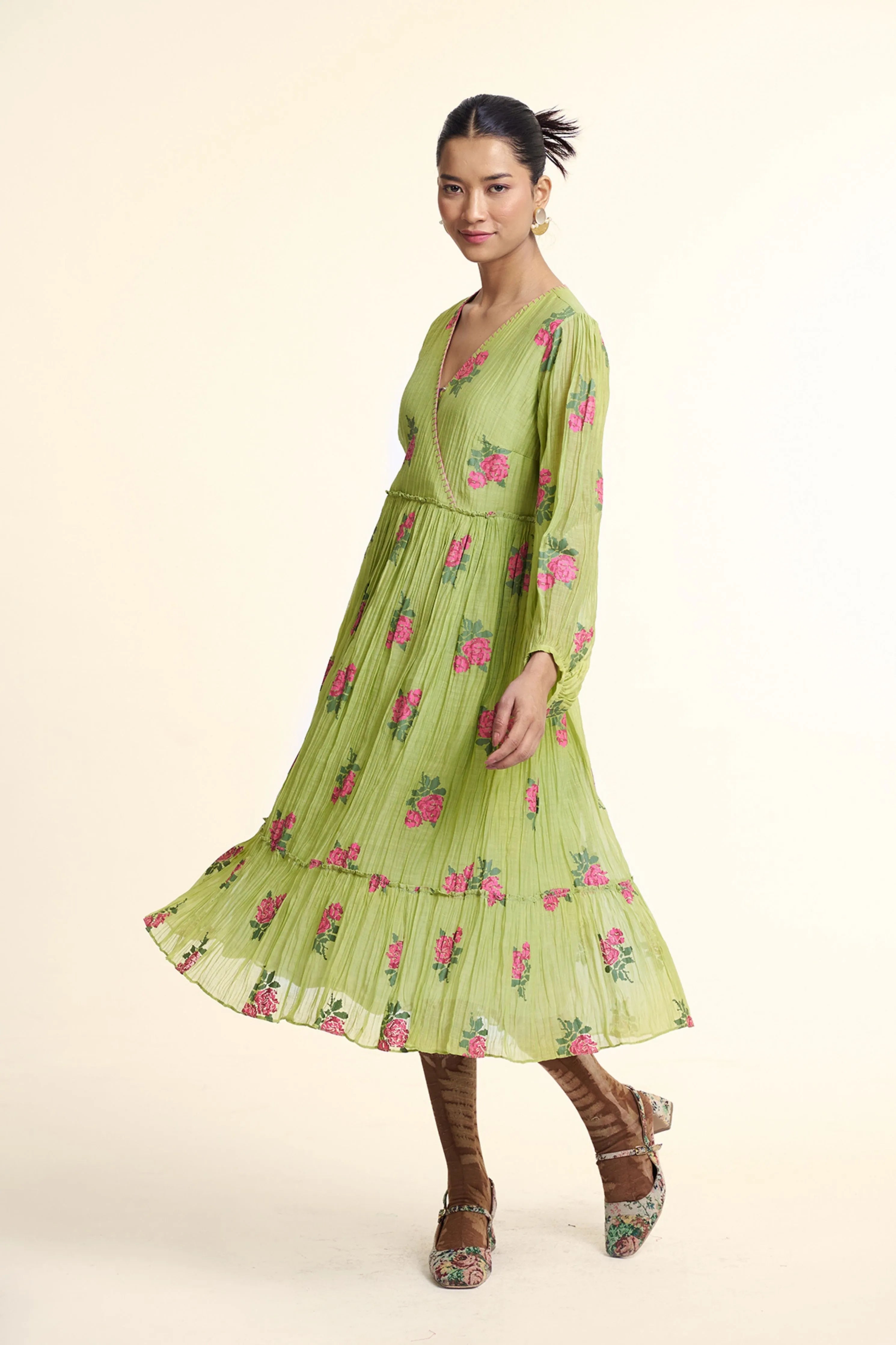 Bliss Green Dress