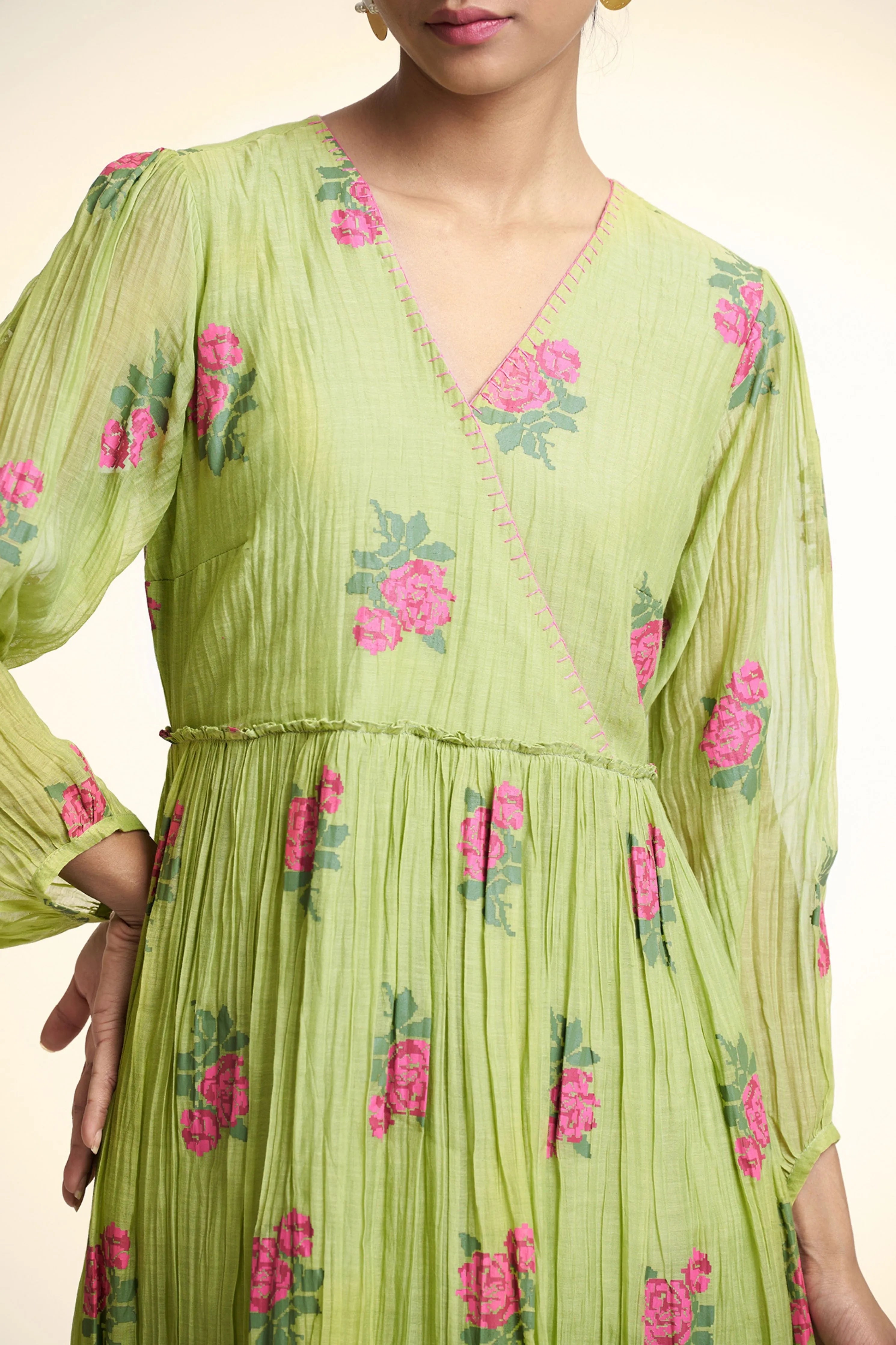 Bliss Green Dress