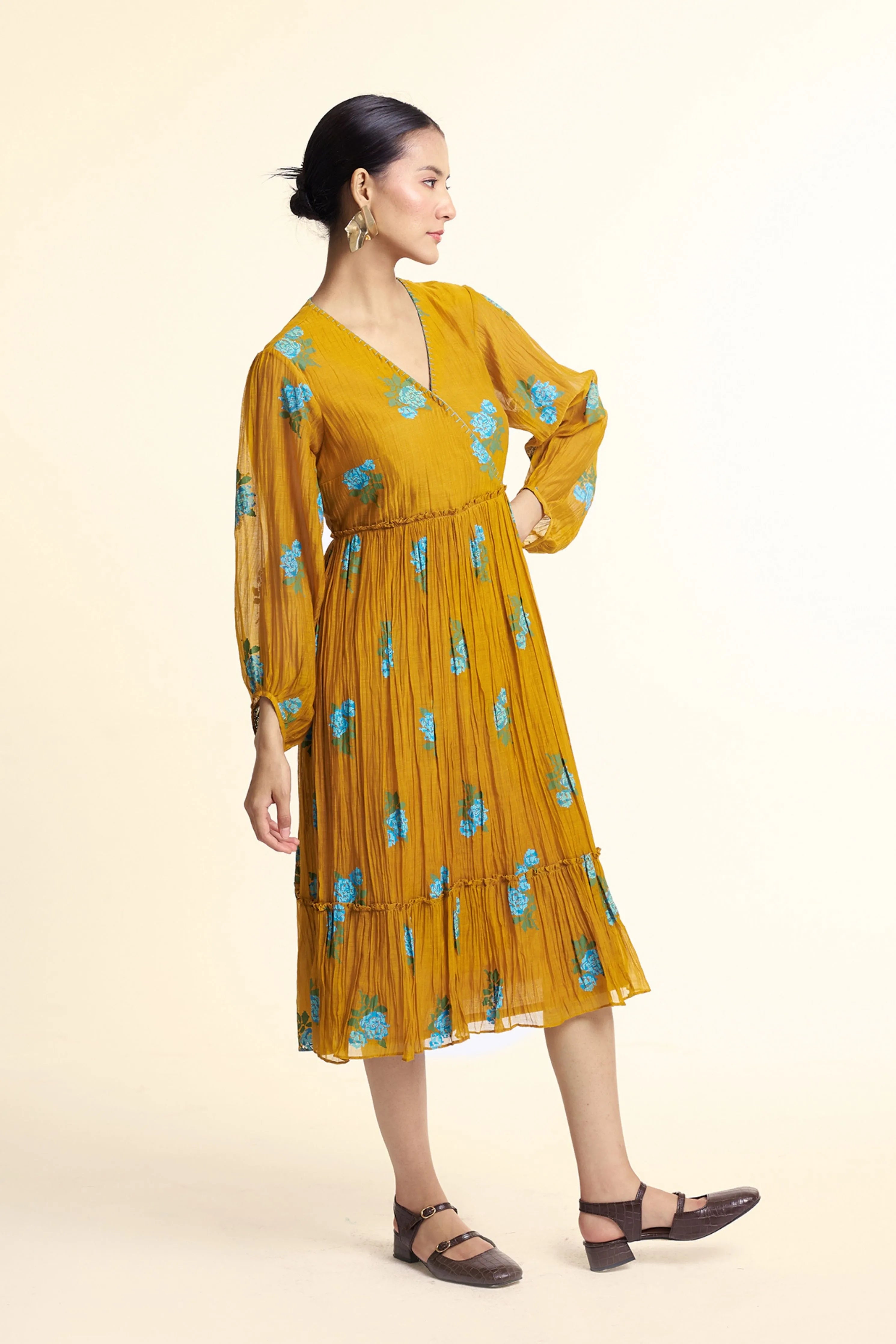 Bliss Mustard Dress