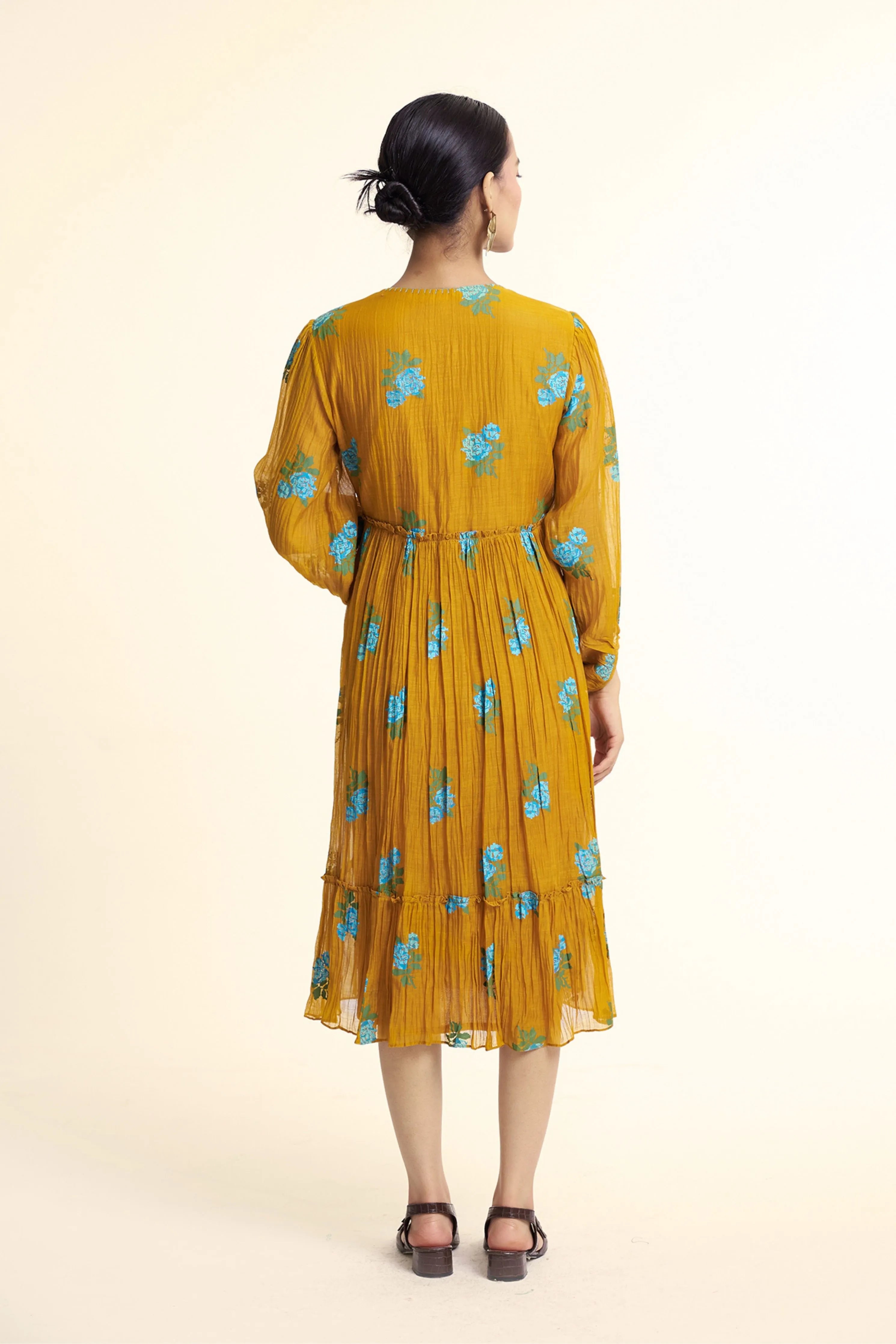 Bliss Mustard Dress