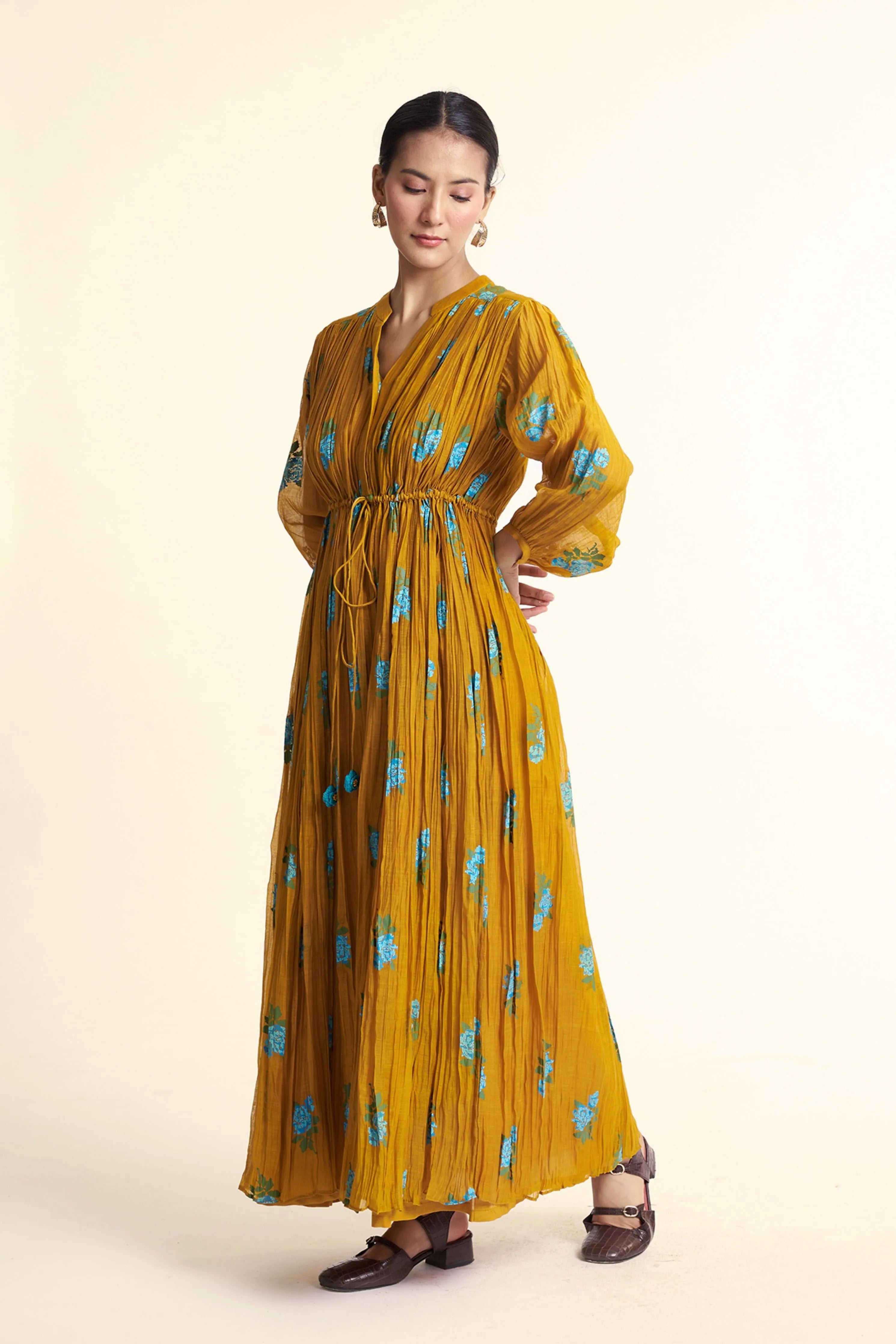 Rue Mustard Dress