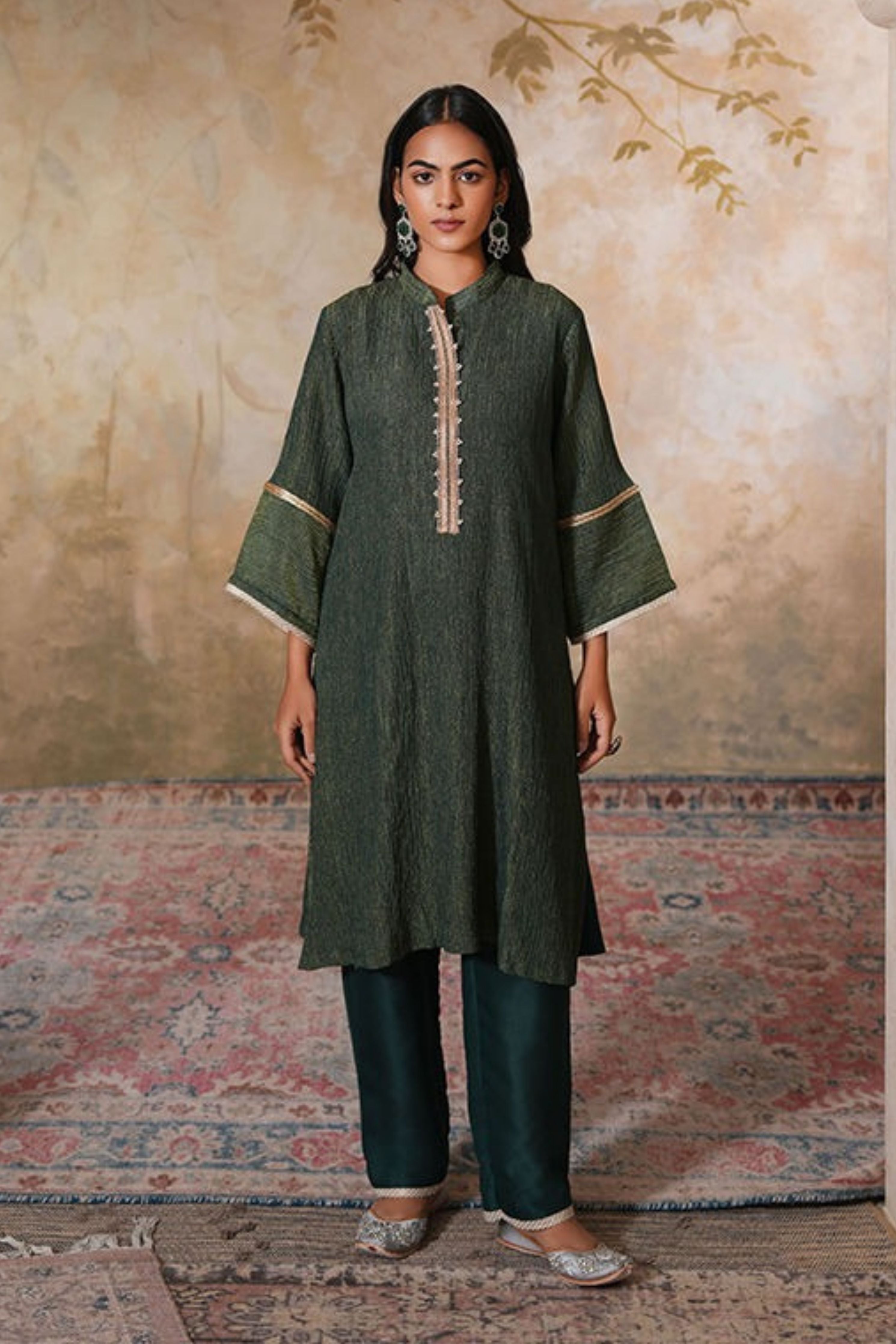 Bagh Tissue Silk Set