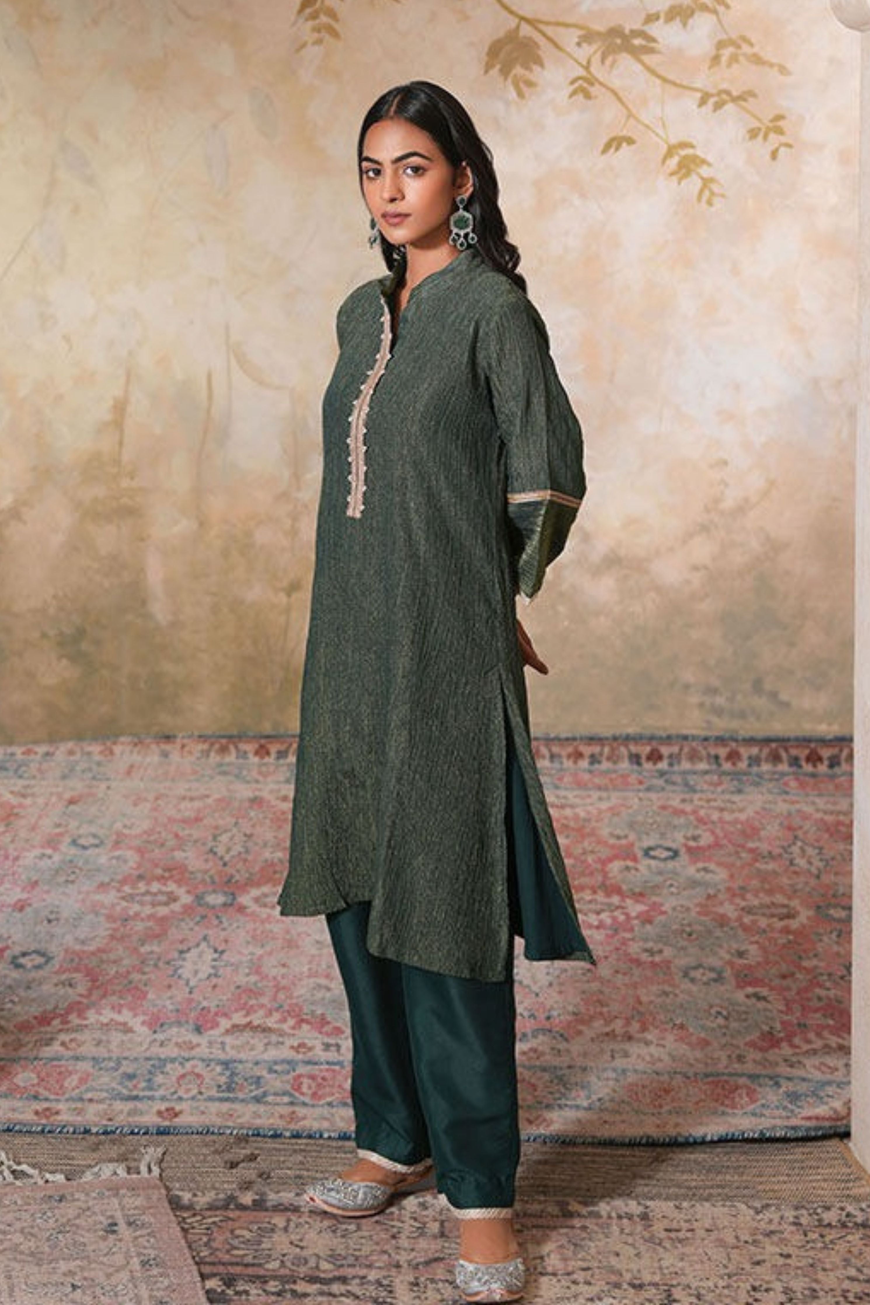 Bagh Tissue Silk Set