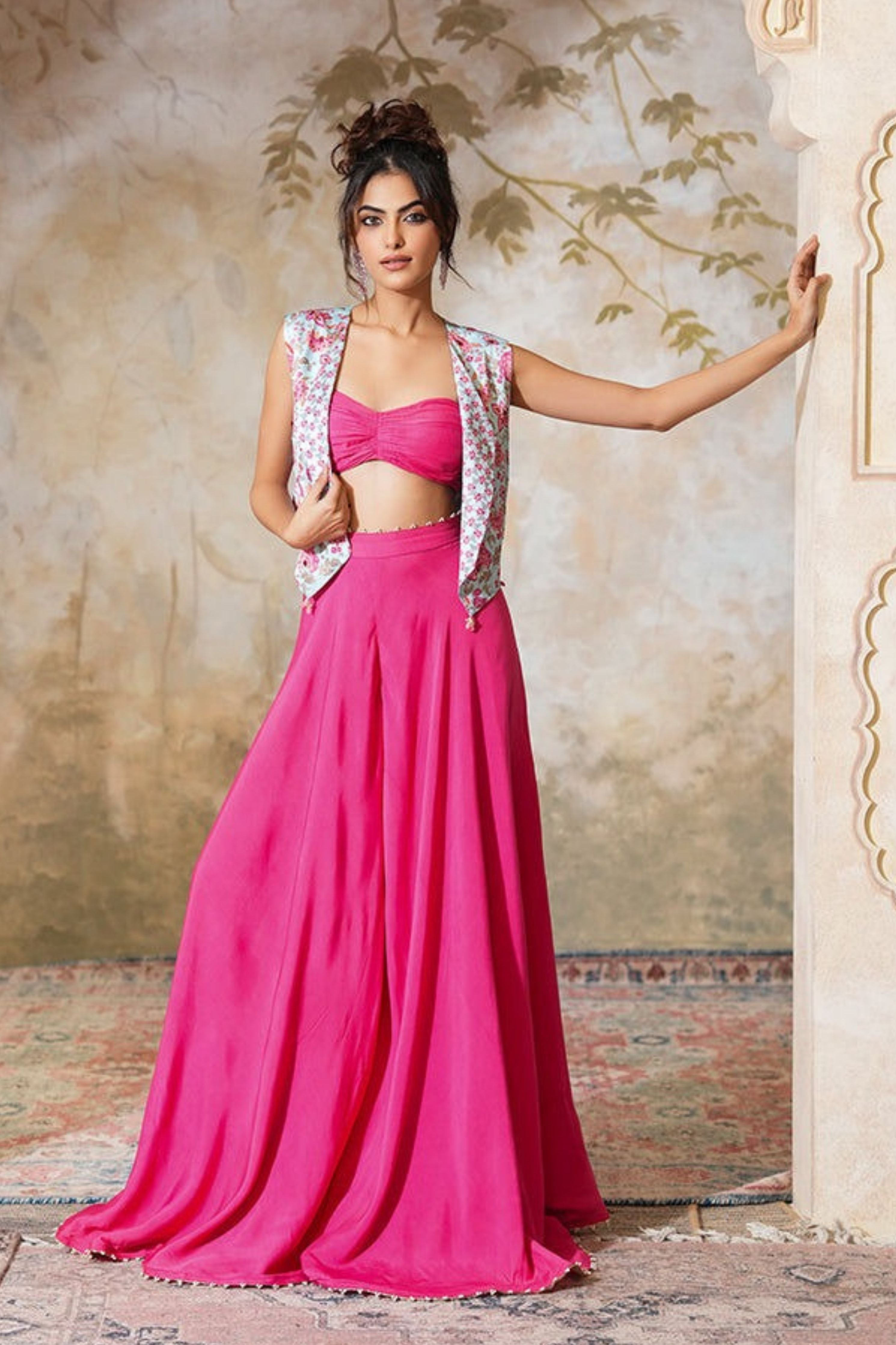 Gulabi Bageecha Sharara Set