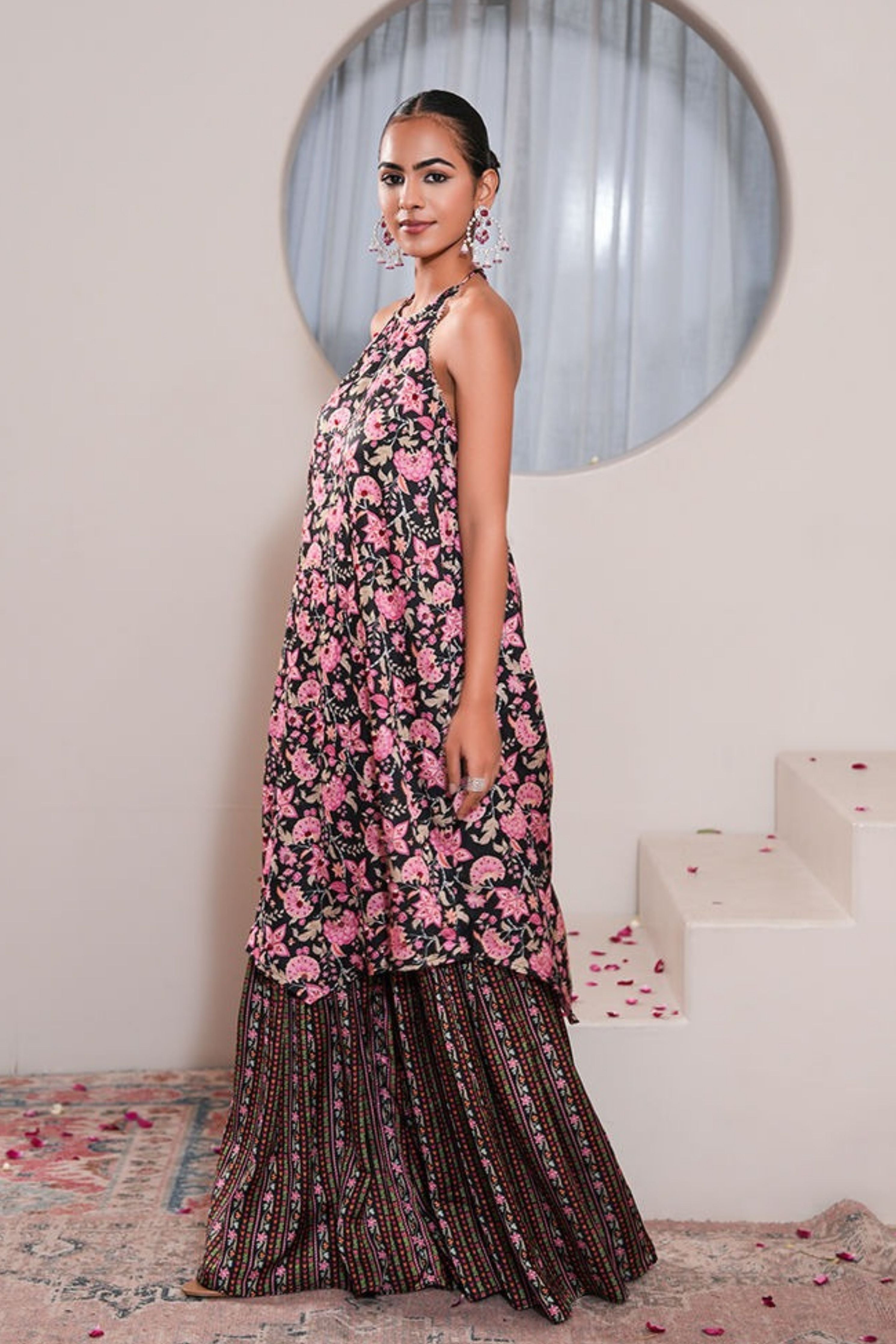 Rosheen Pearl Gharara Set