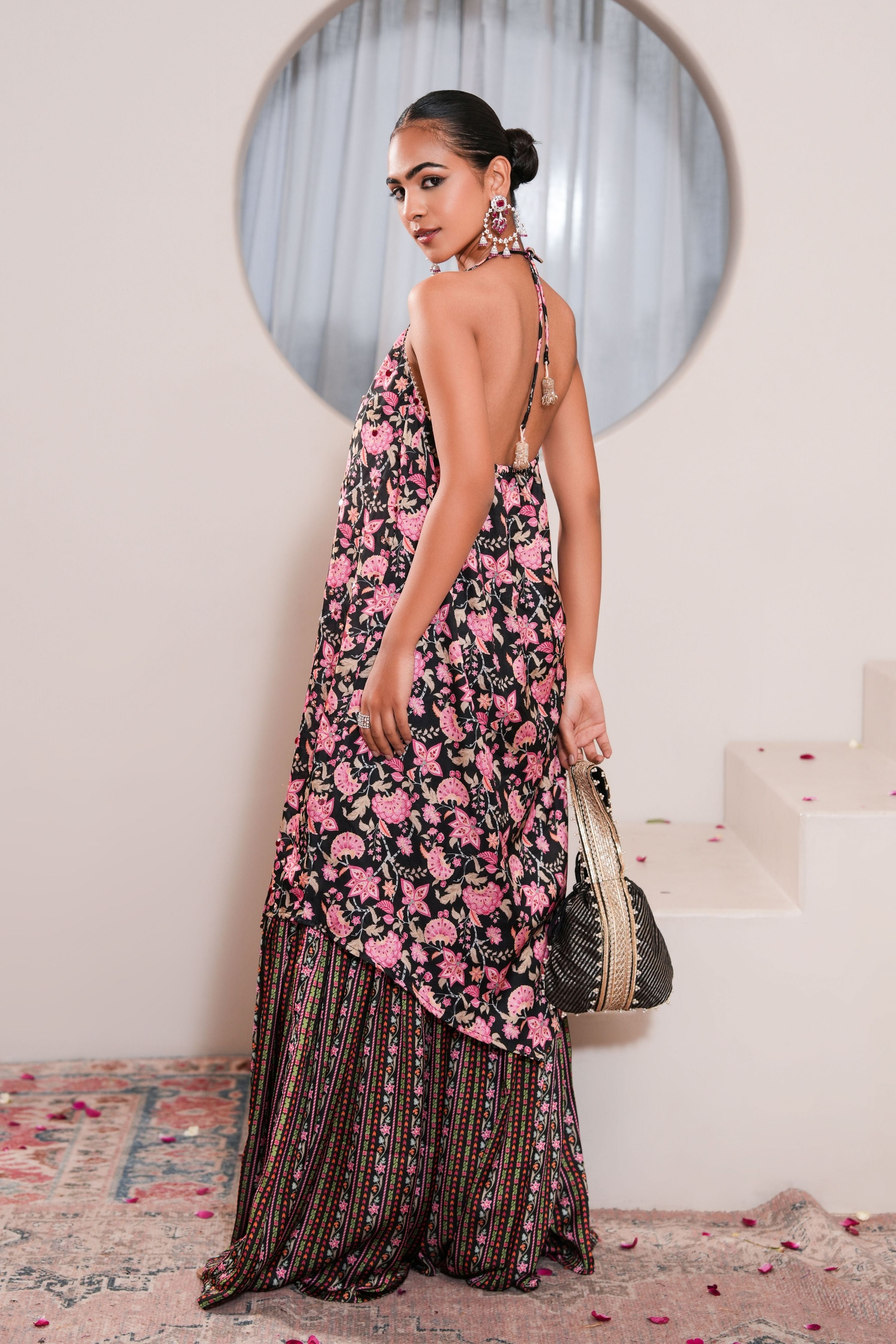 Rosheen Pearl Gharara Set