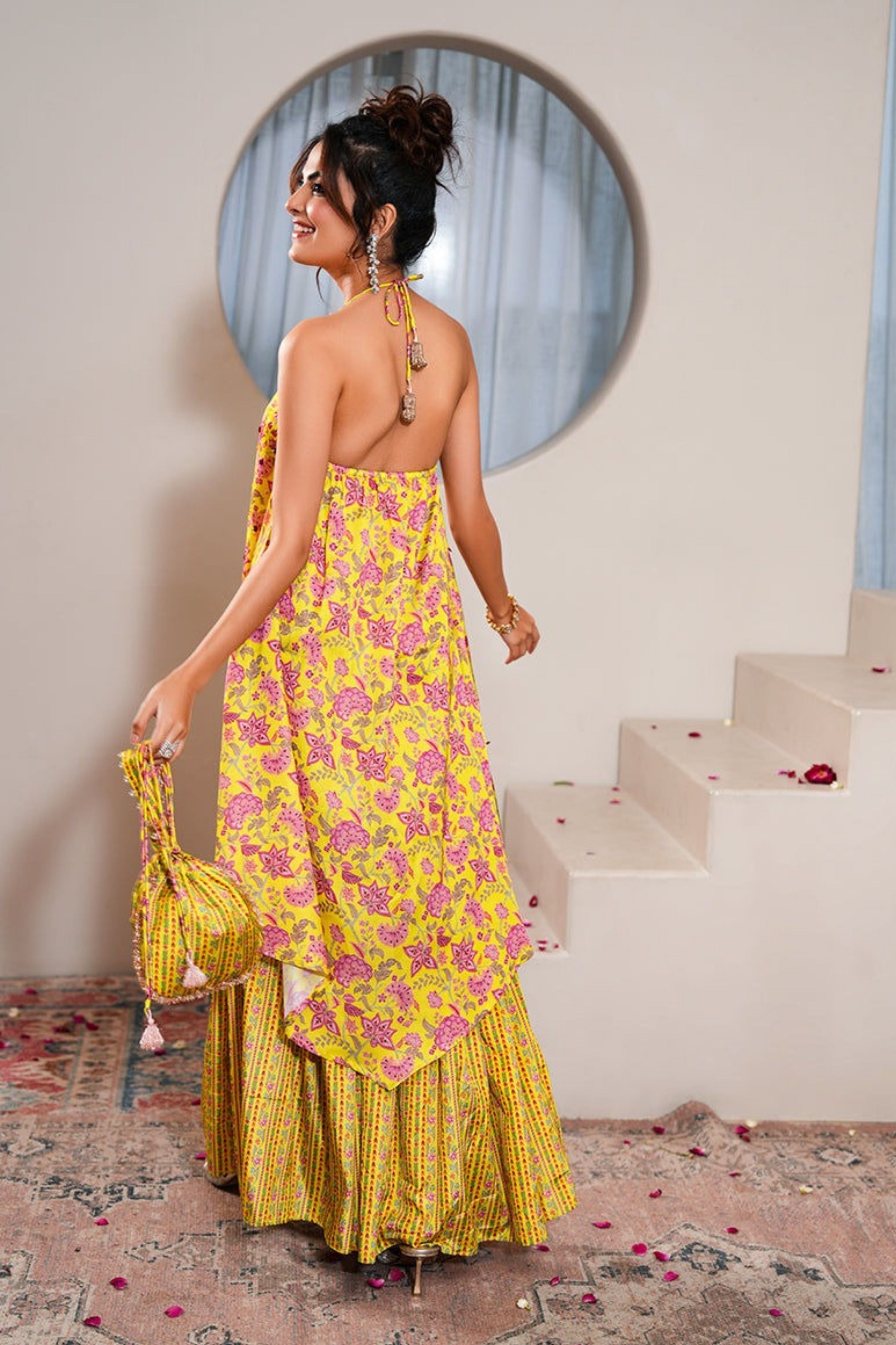 Jasmine Pearl Gharara Set