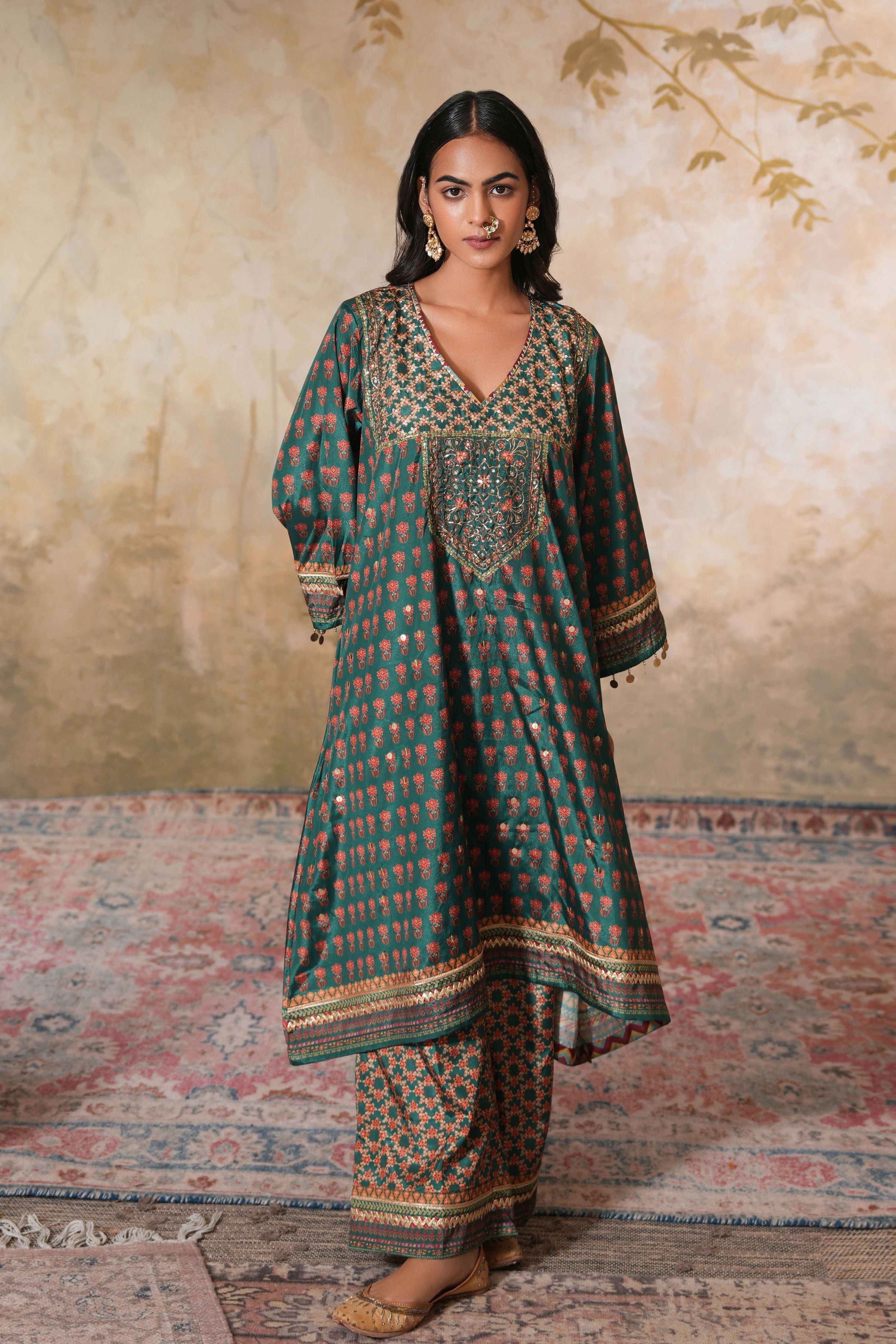 Gulnaz Sitara Kurta Set With Dupatta