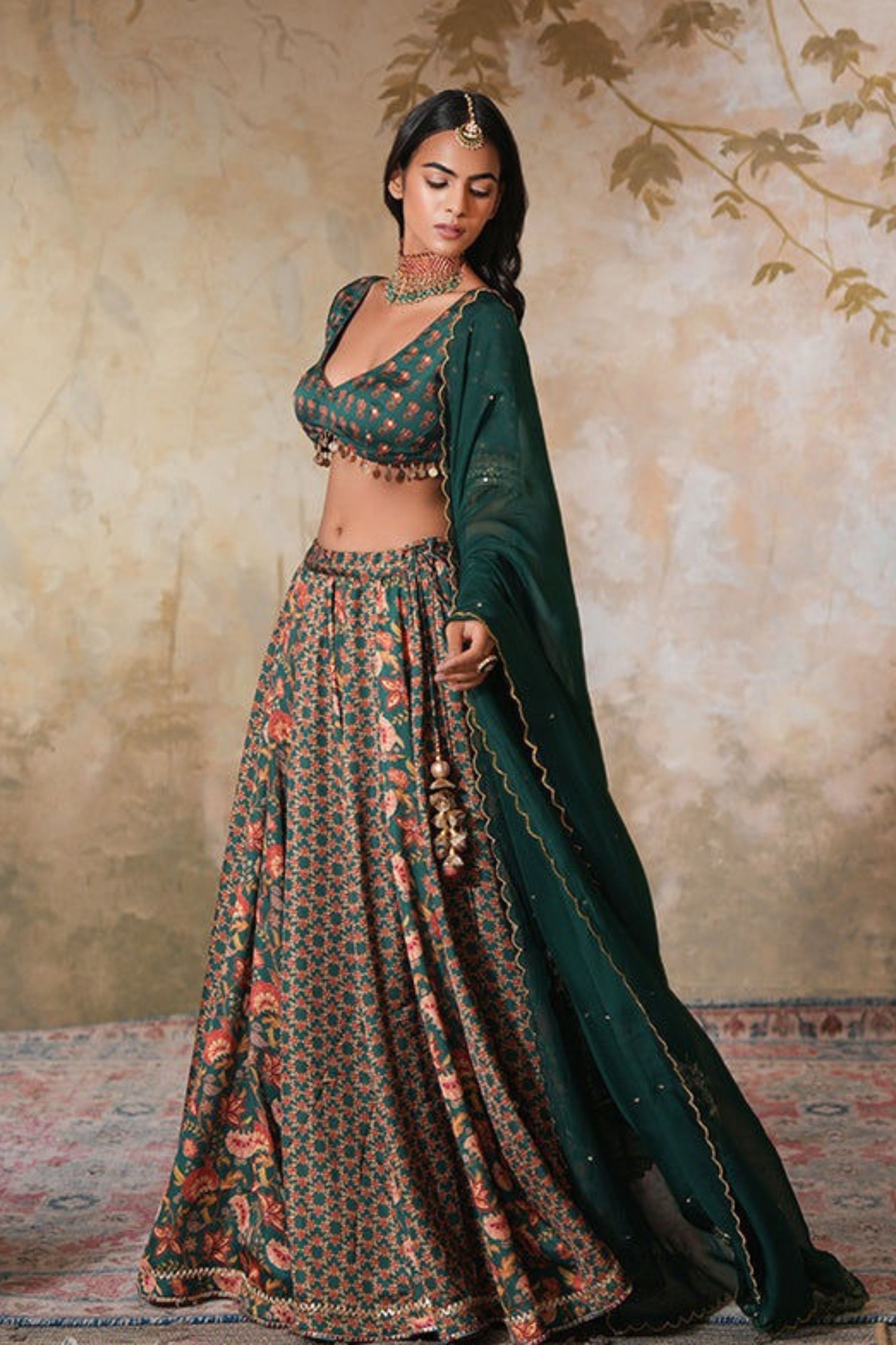 Mayuri Heer Lehenga Set With Dupatta