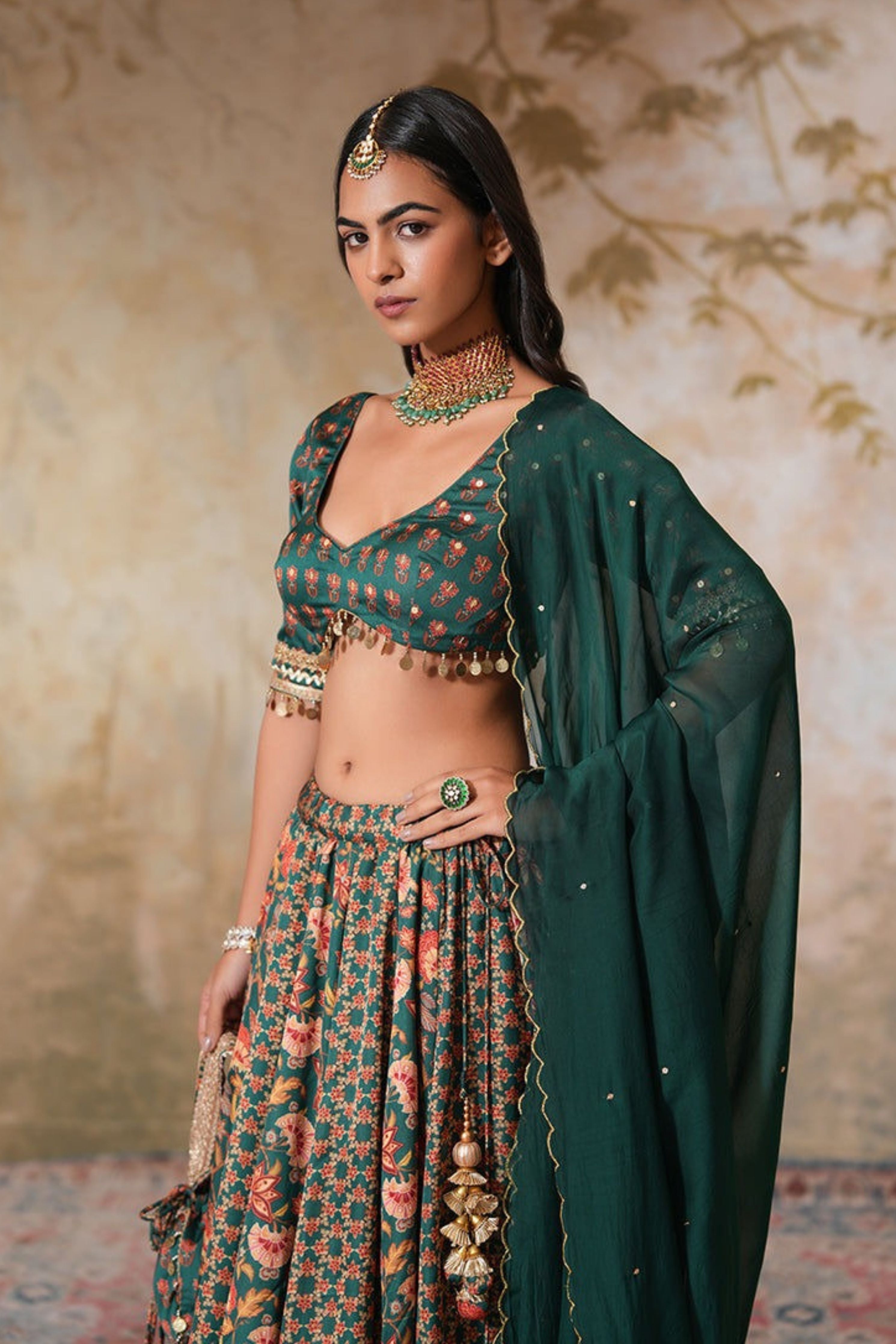 Mayuri Heer Lehenga Set With Dupatta