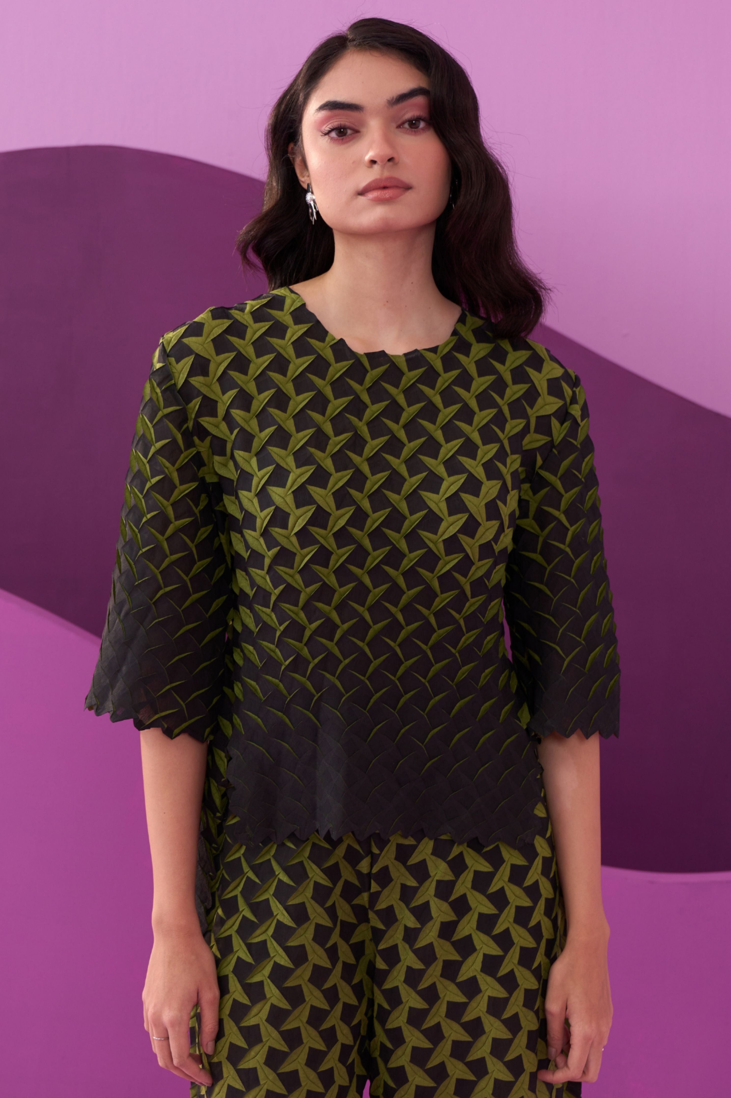 Green Edita Co-Ord Set