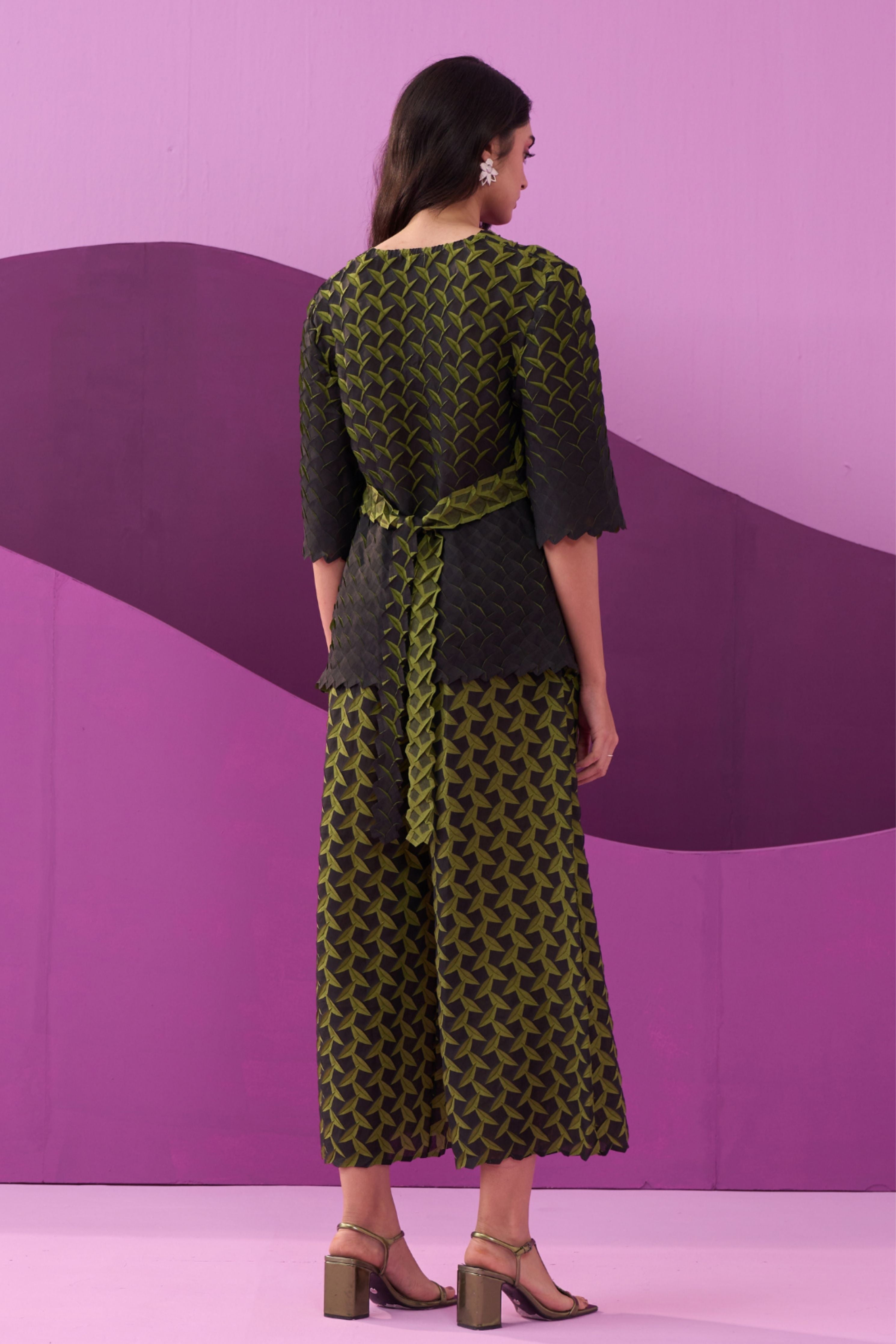 Green Edita Co-Ord Set