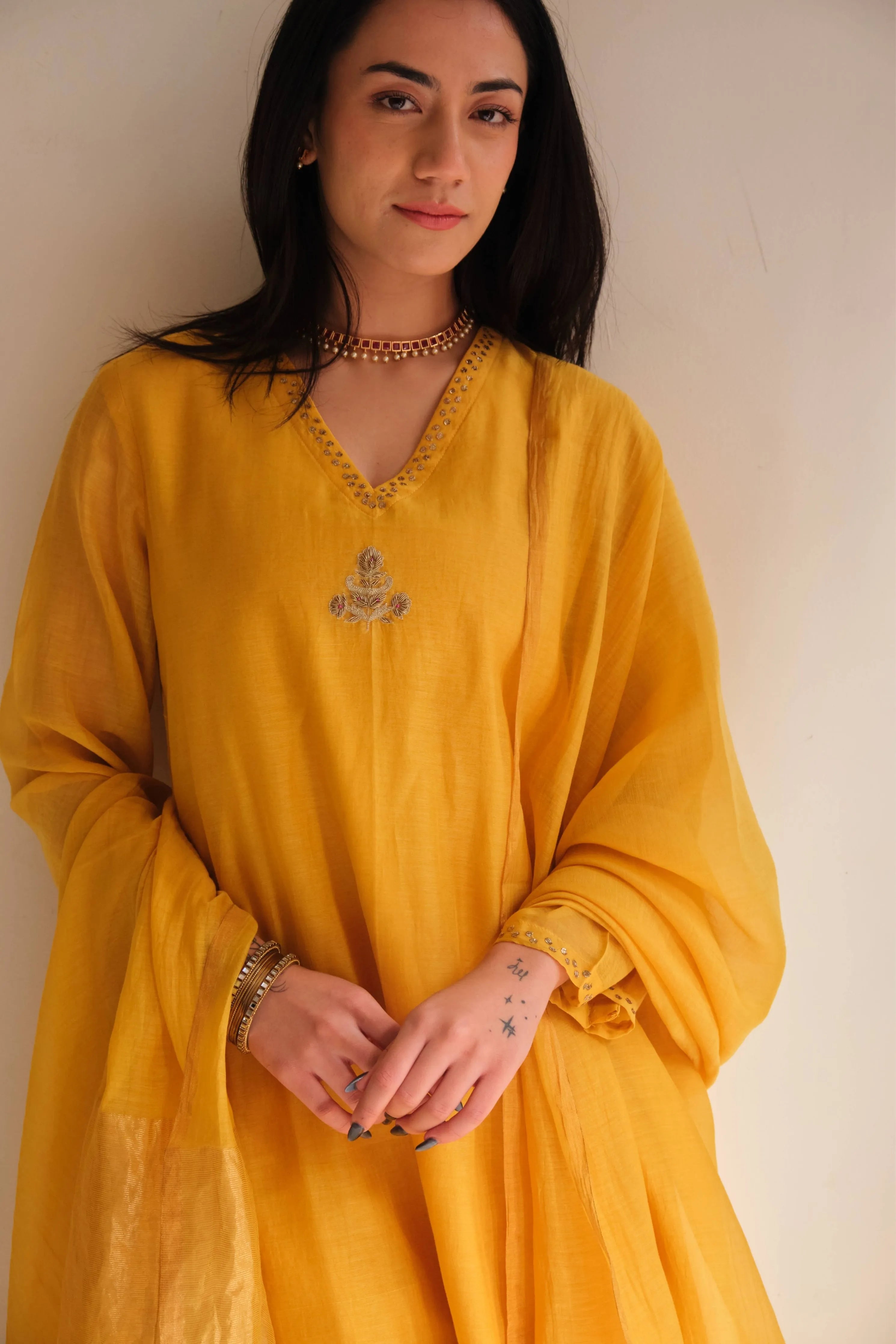 Haldi Kurta Set