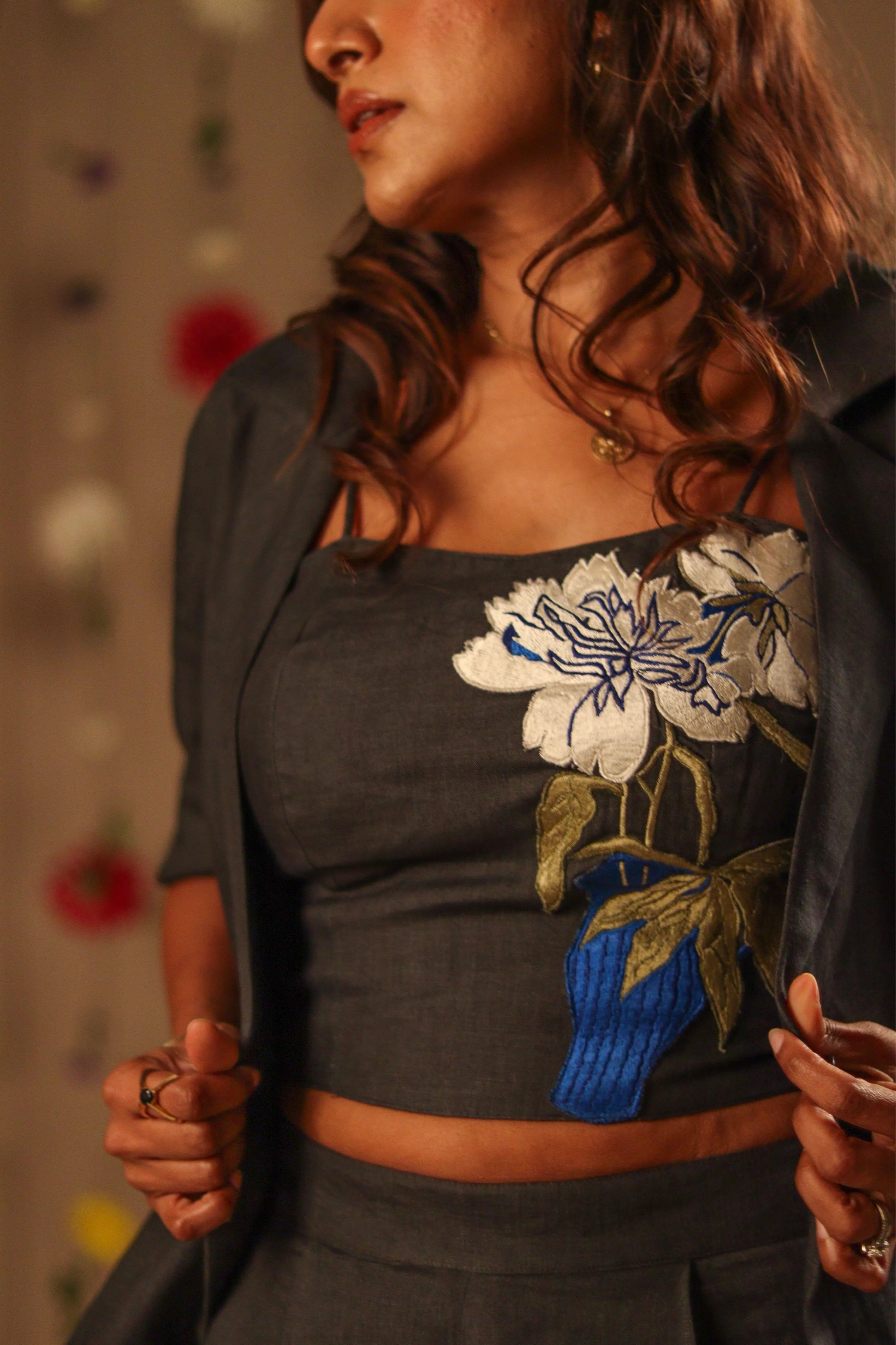 Delphine Linen Jacket